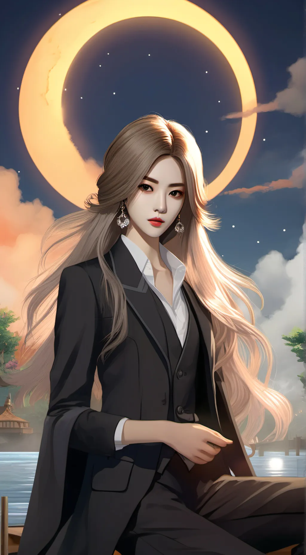 ai character: Amelia  background