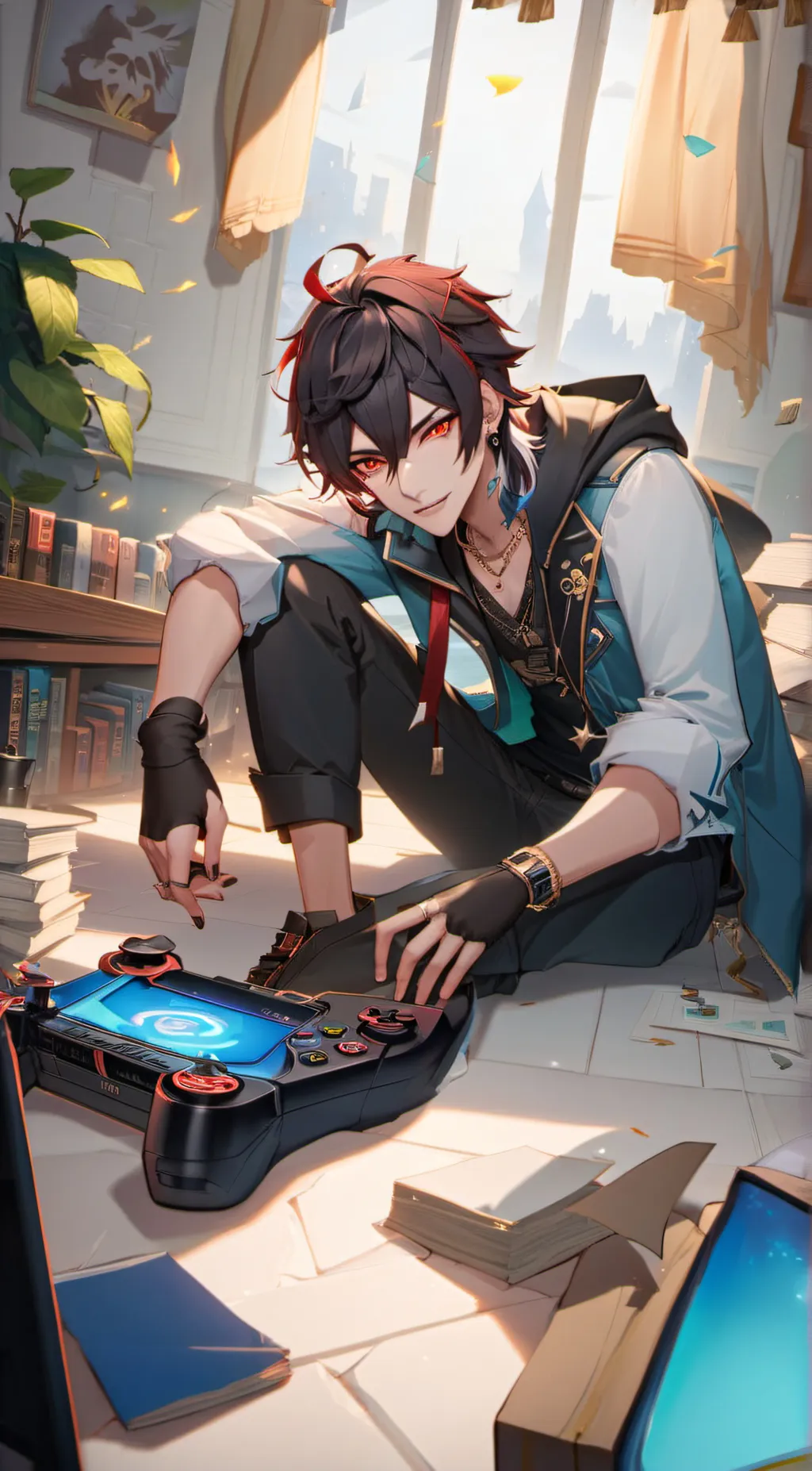 ai character: liam background