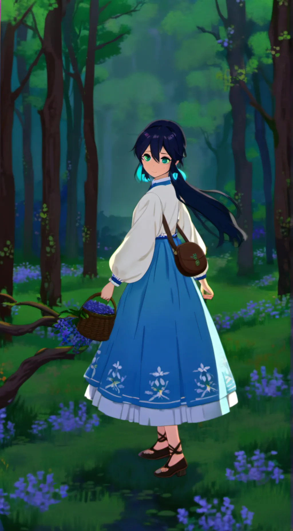 ai character: Sanya background