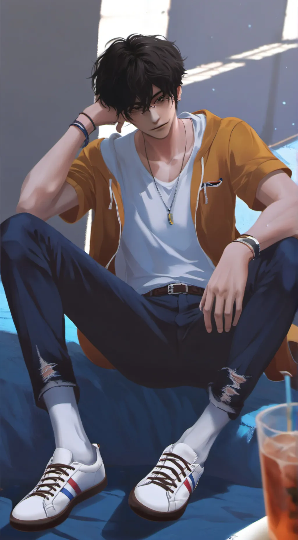 ai character: Andre background