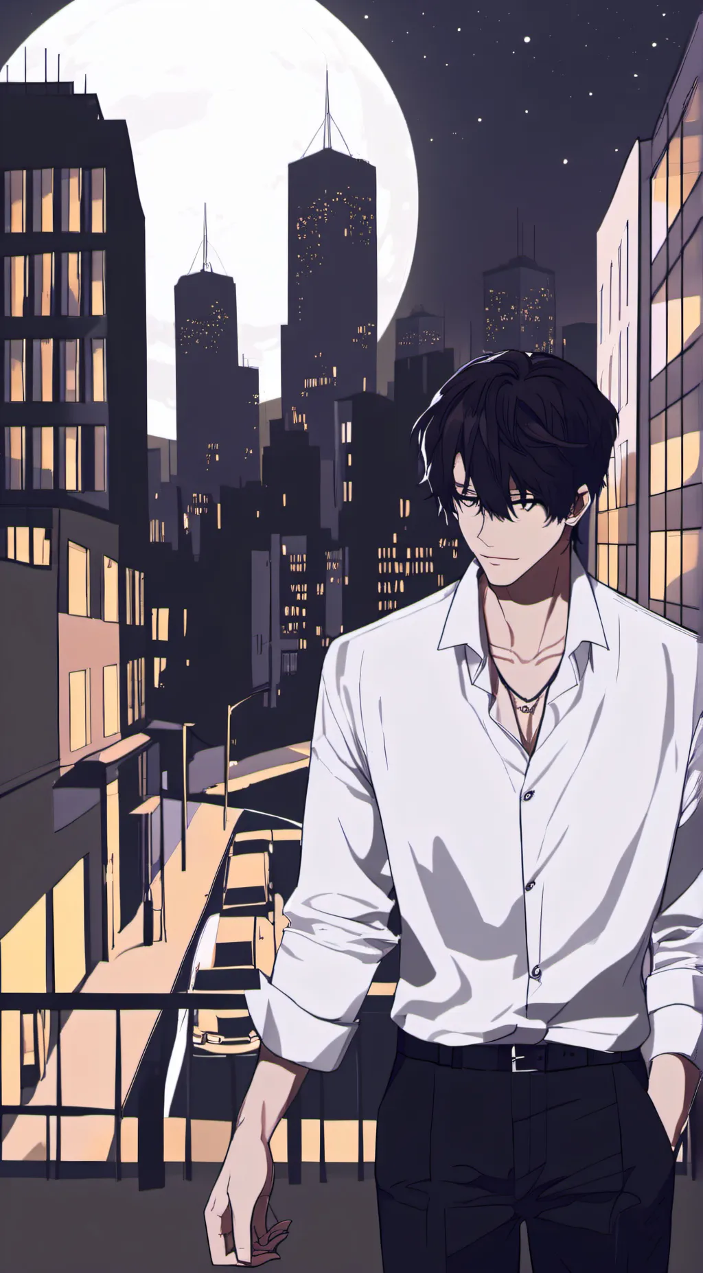 ai character: Your Story background