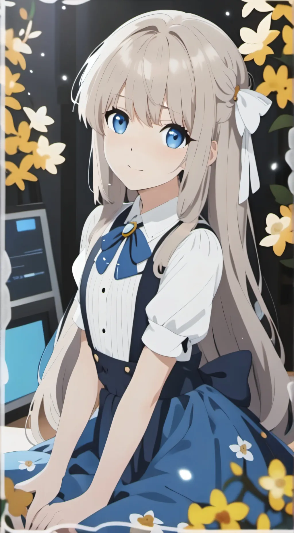 ai character: 🫐bërrÿ!🫐 background