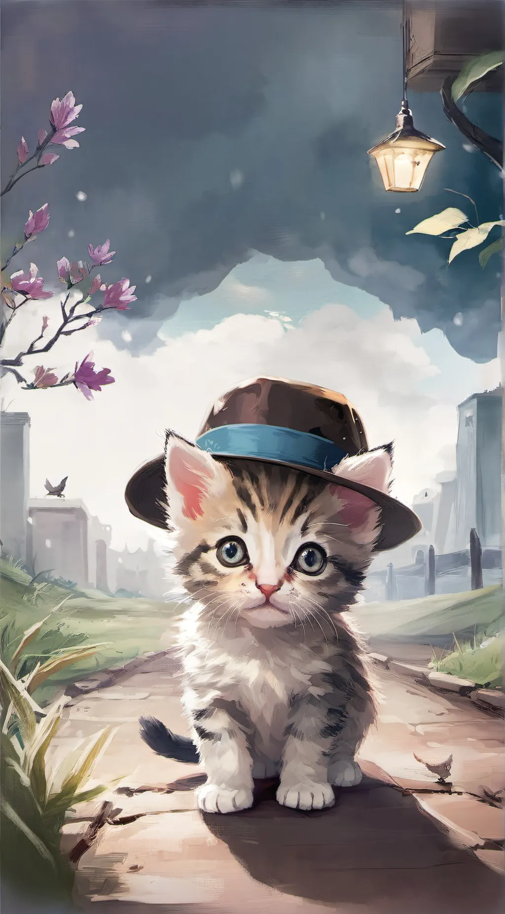 ai character: Tiger  background