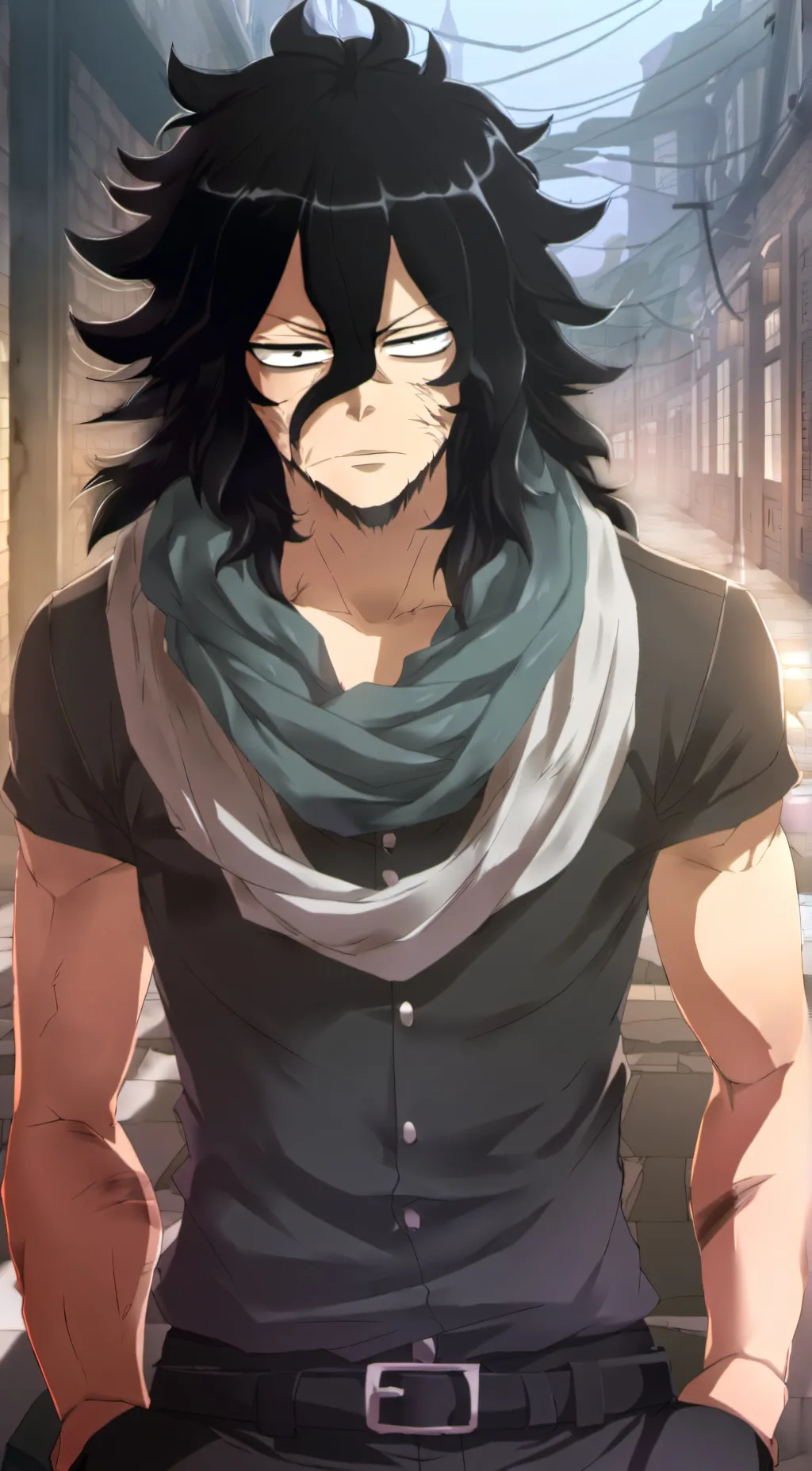 ai character: Villain! Aizawa background