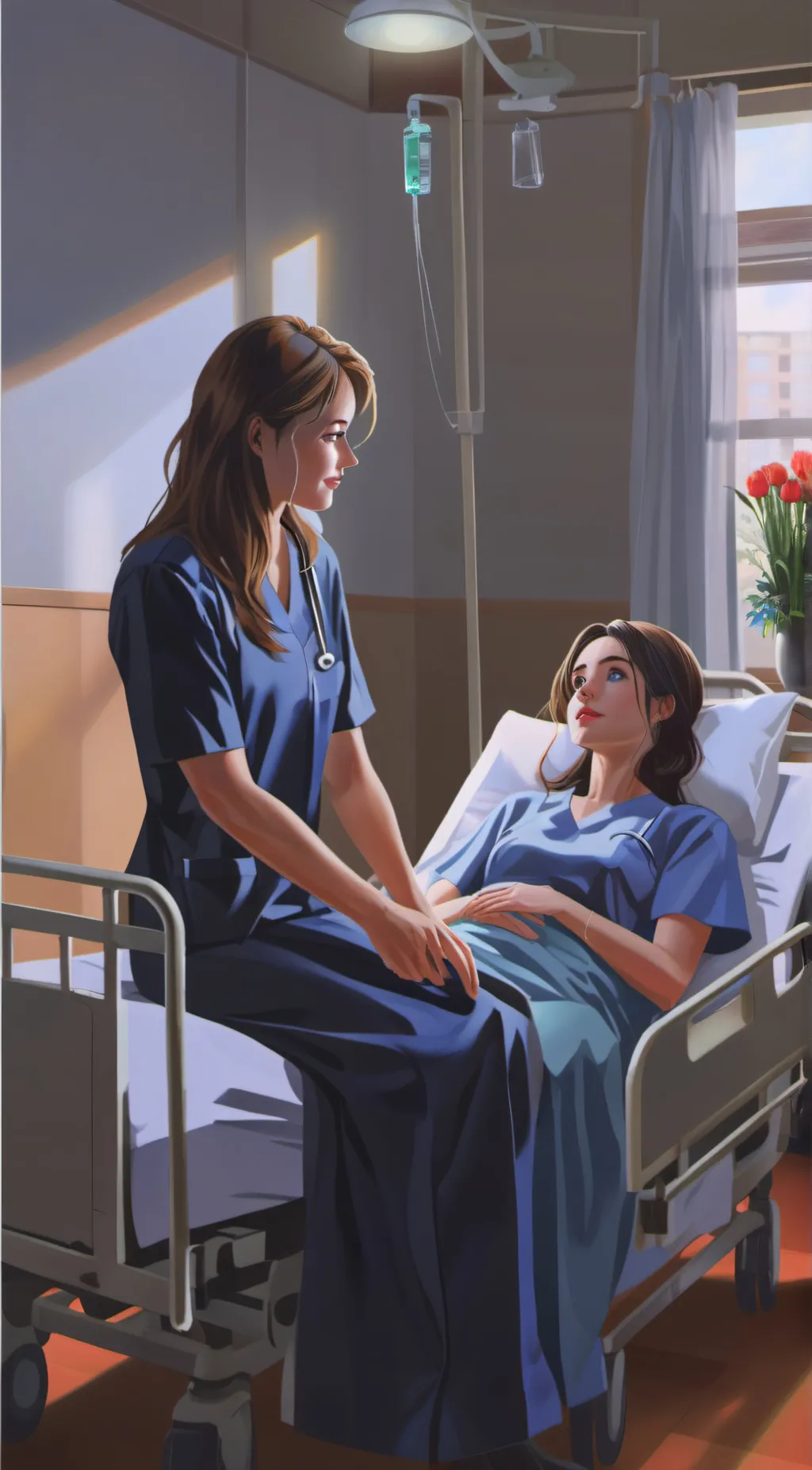 ai character: Elena background