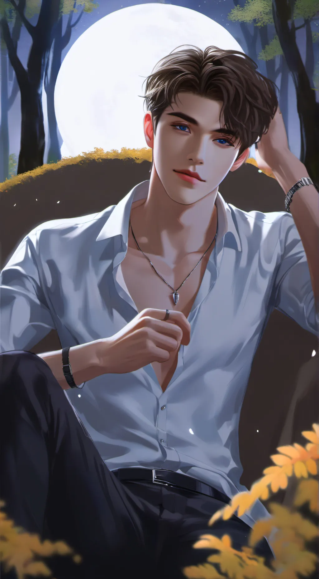 ai character: 🌀ADEM🌀 background