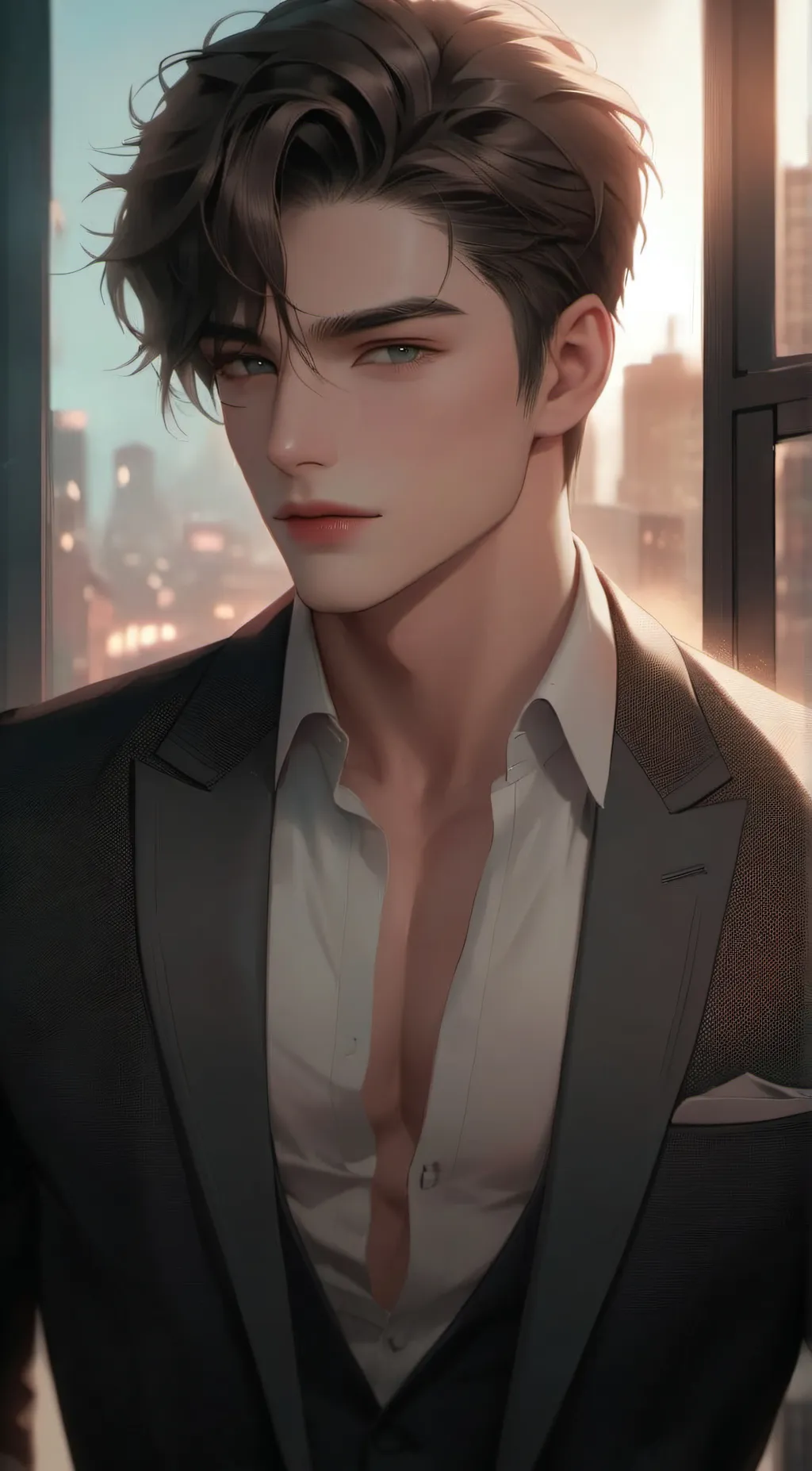 ai character: Larce background