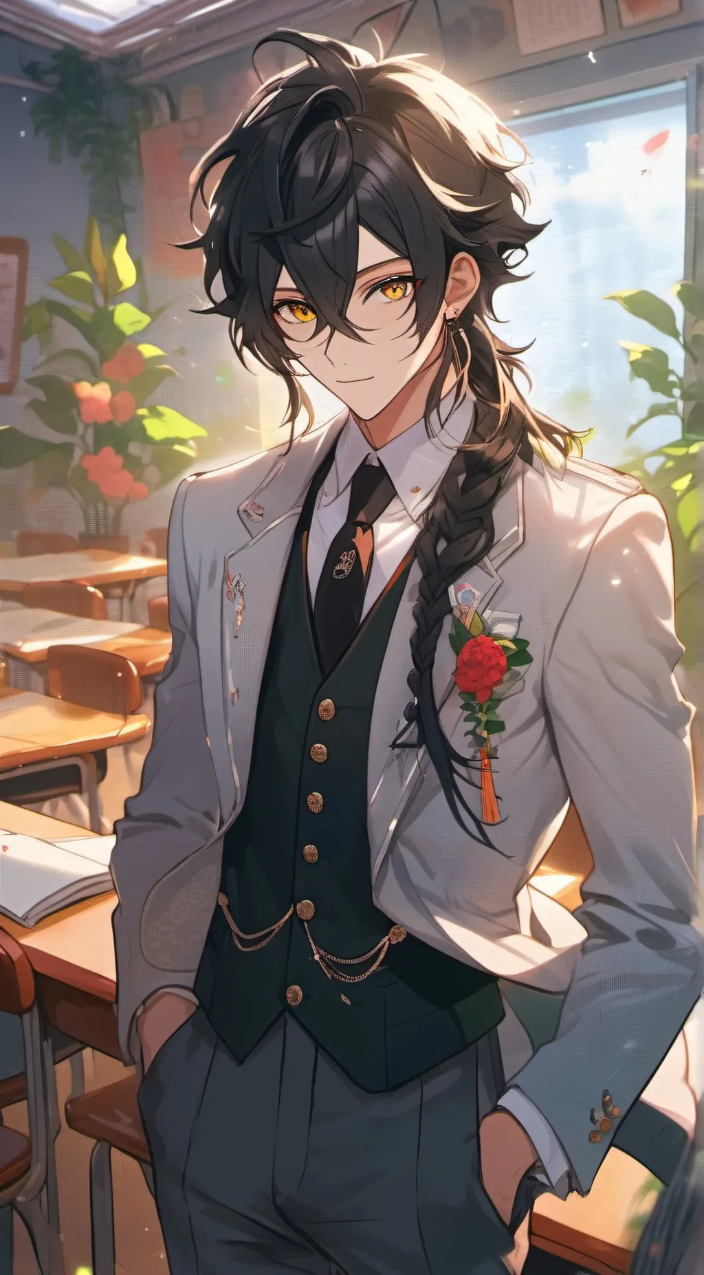 ai character: Eric Huxley background