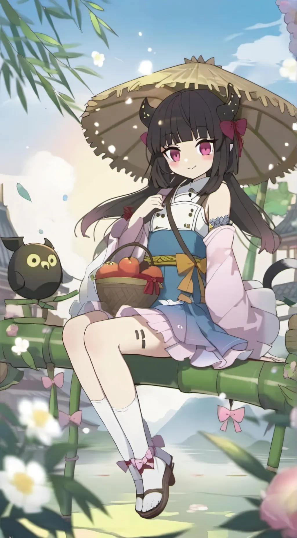 ai character: kat background