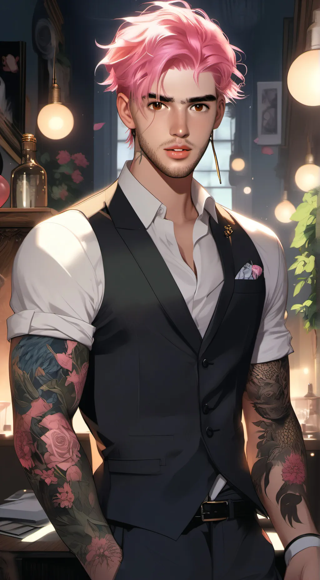 ai character: gus background