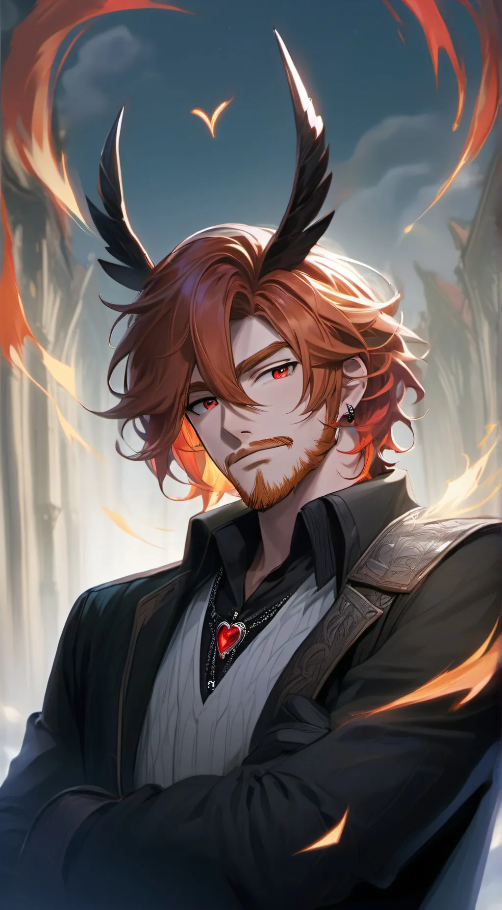 ai character: Anti-cupid rhm background