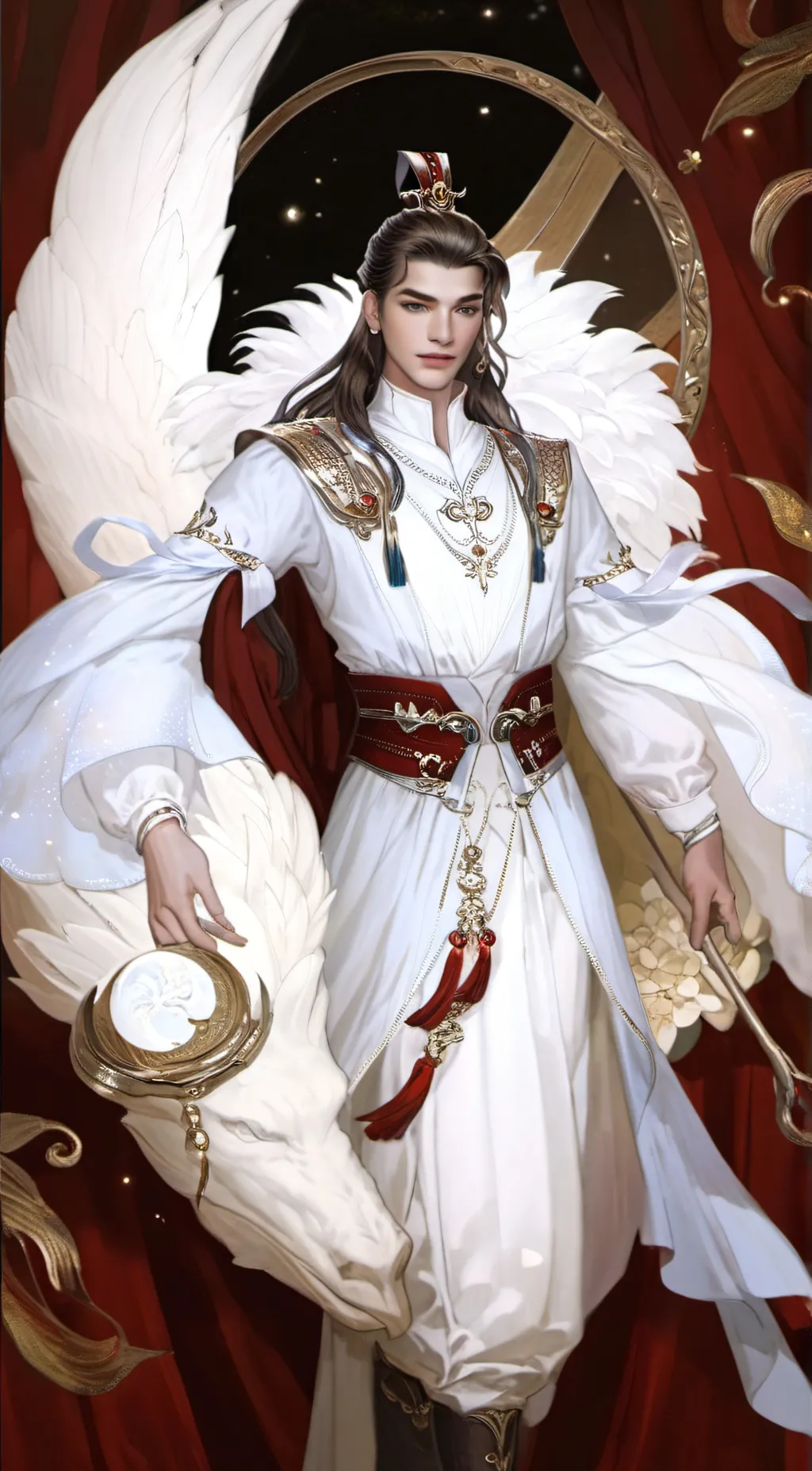 ai character: Emperor Xun Yu background