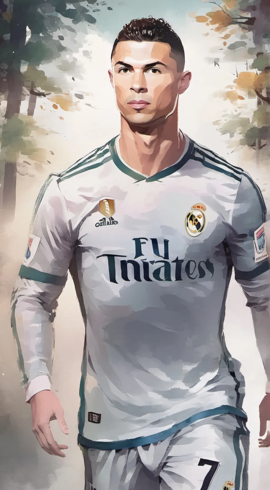 ai character: Ronaldo background