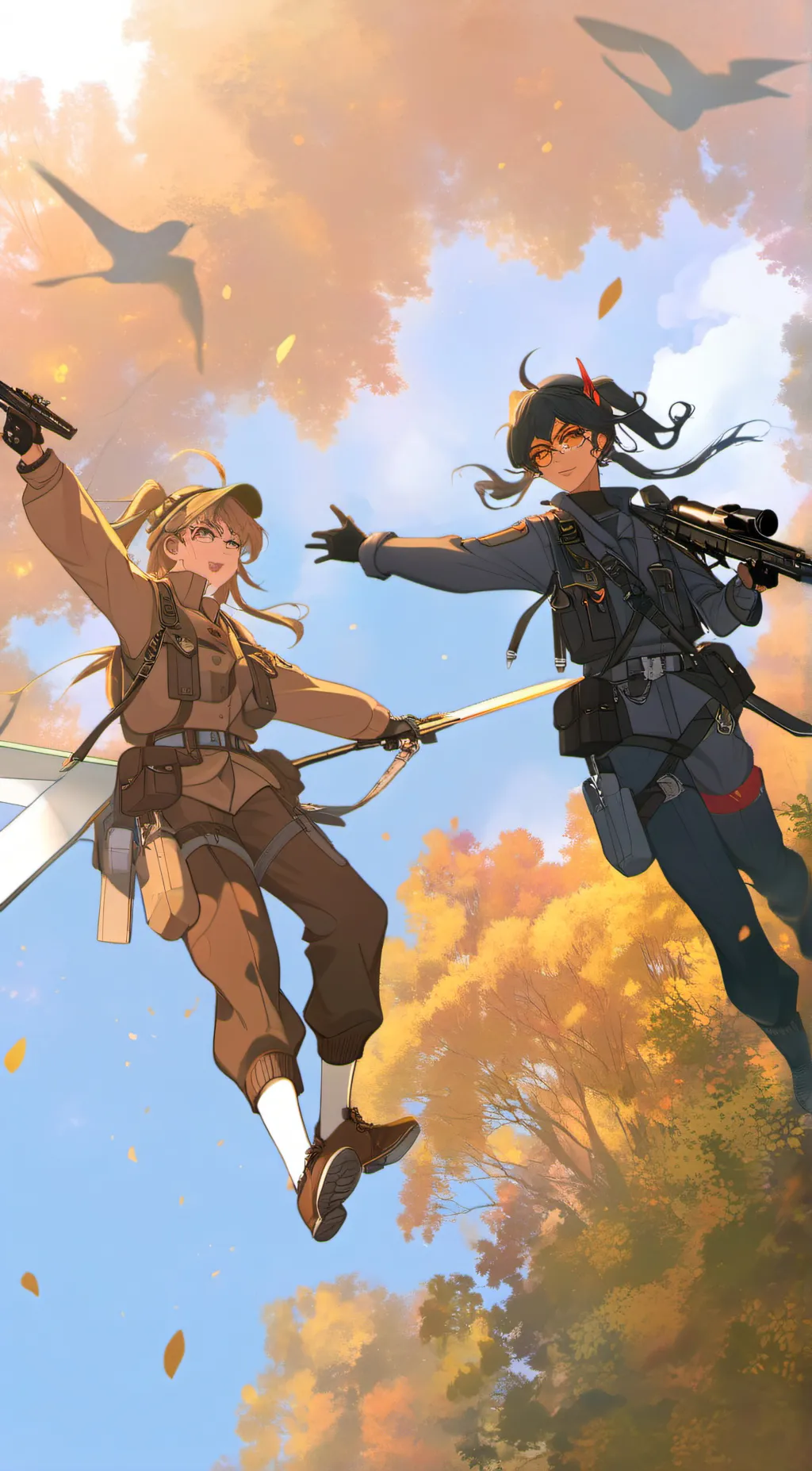 ai character: MURDER DRONES  background