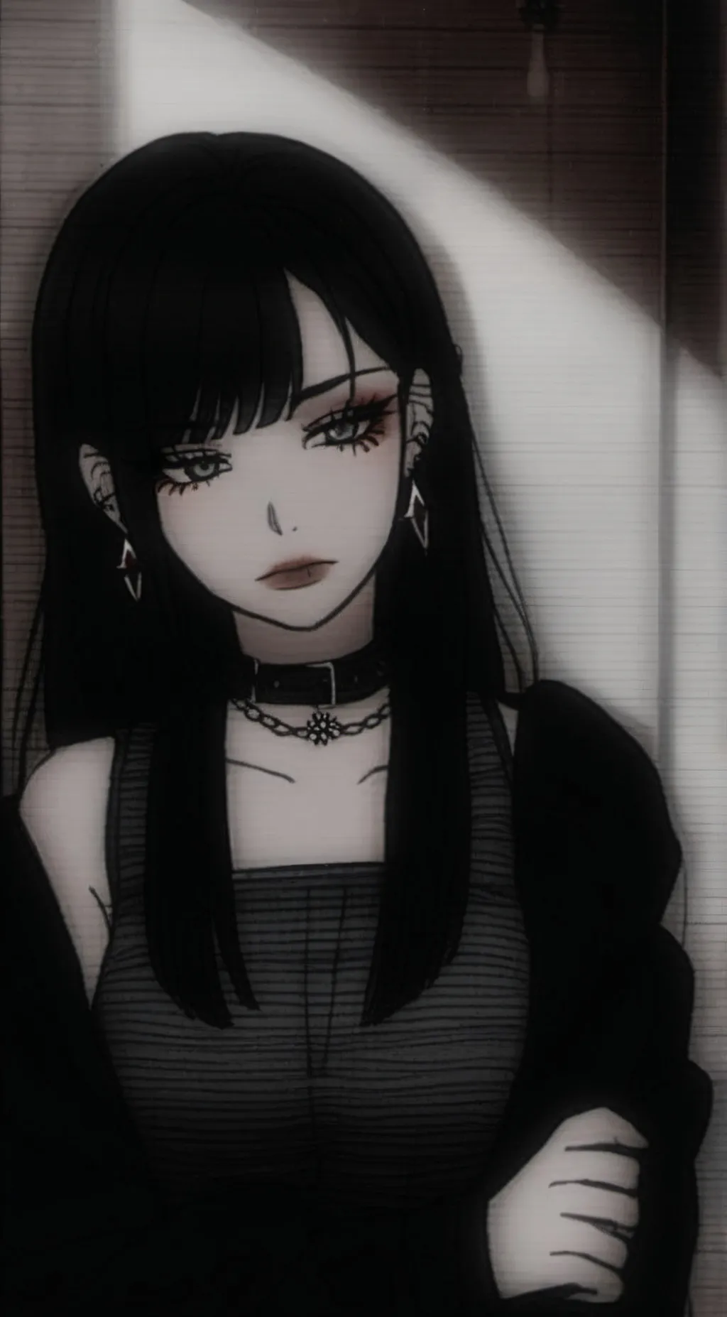 ai character: •Gloom• background