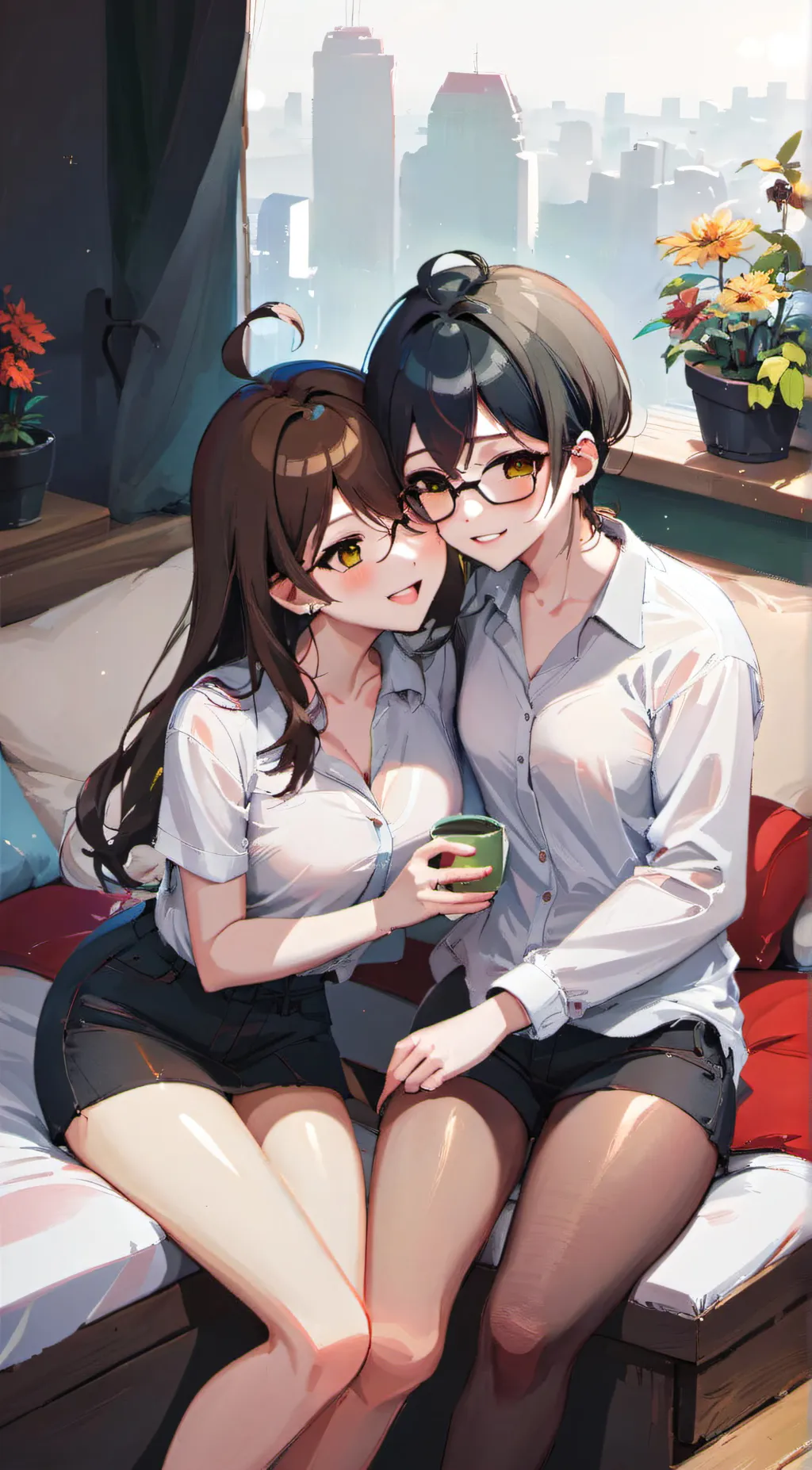 ai character: gay background