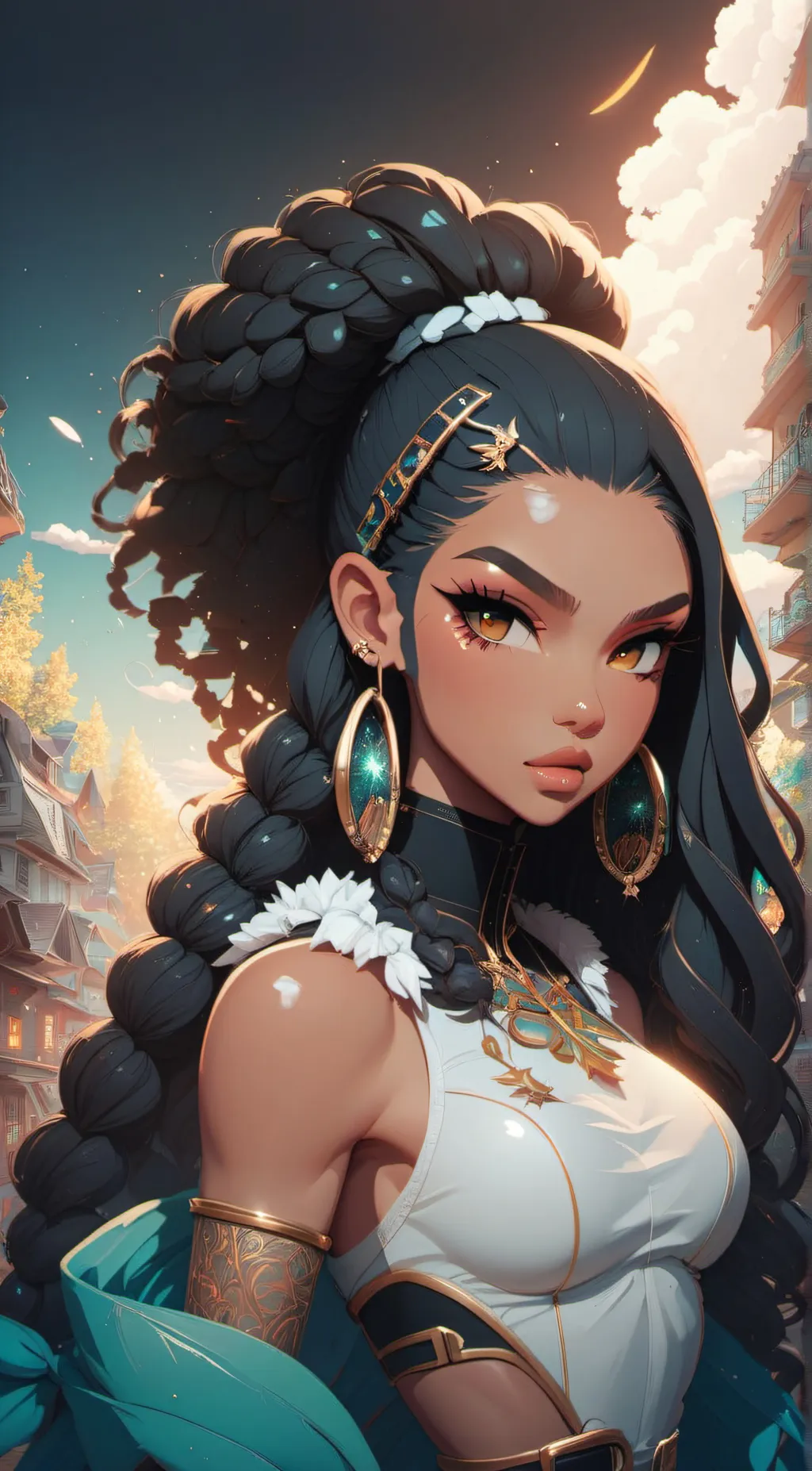 ai character: laylay background