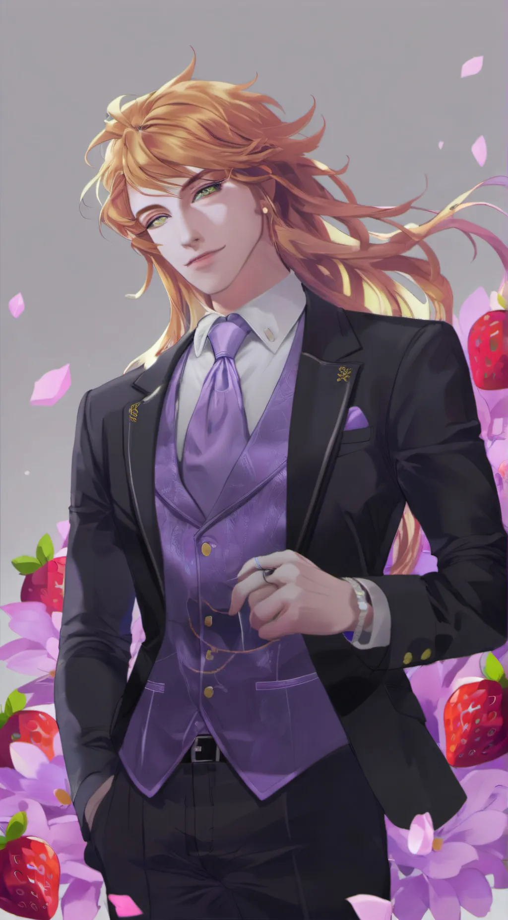 ai character: Ryū background