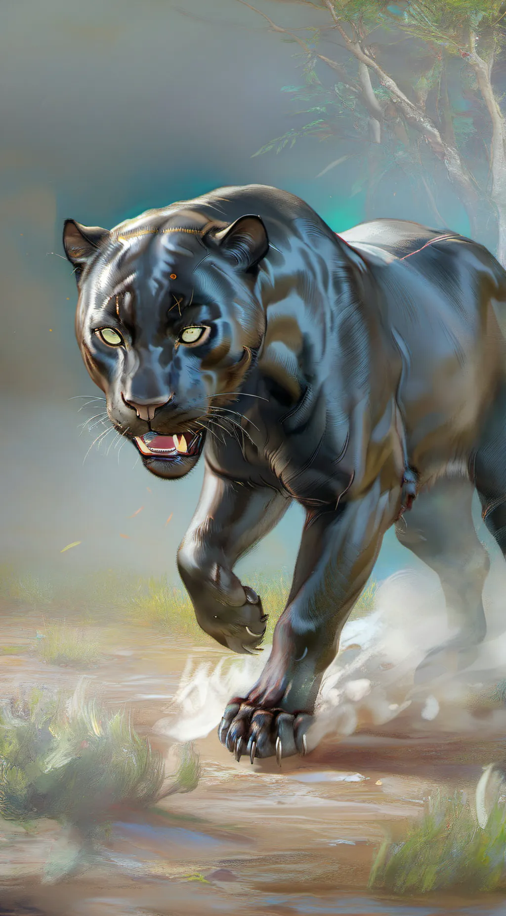 Talkie AI - Chat with Mysterious Panther