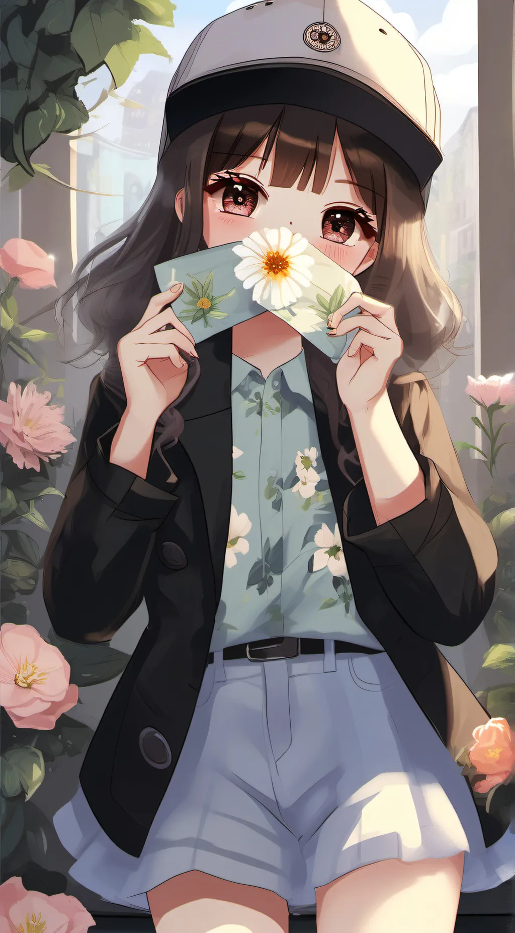 ai character: Amelia loves you background