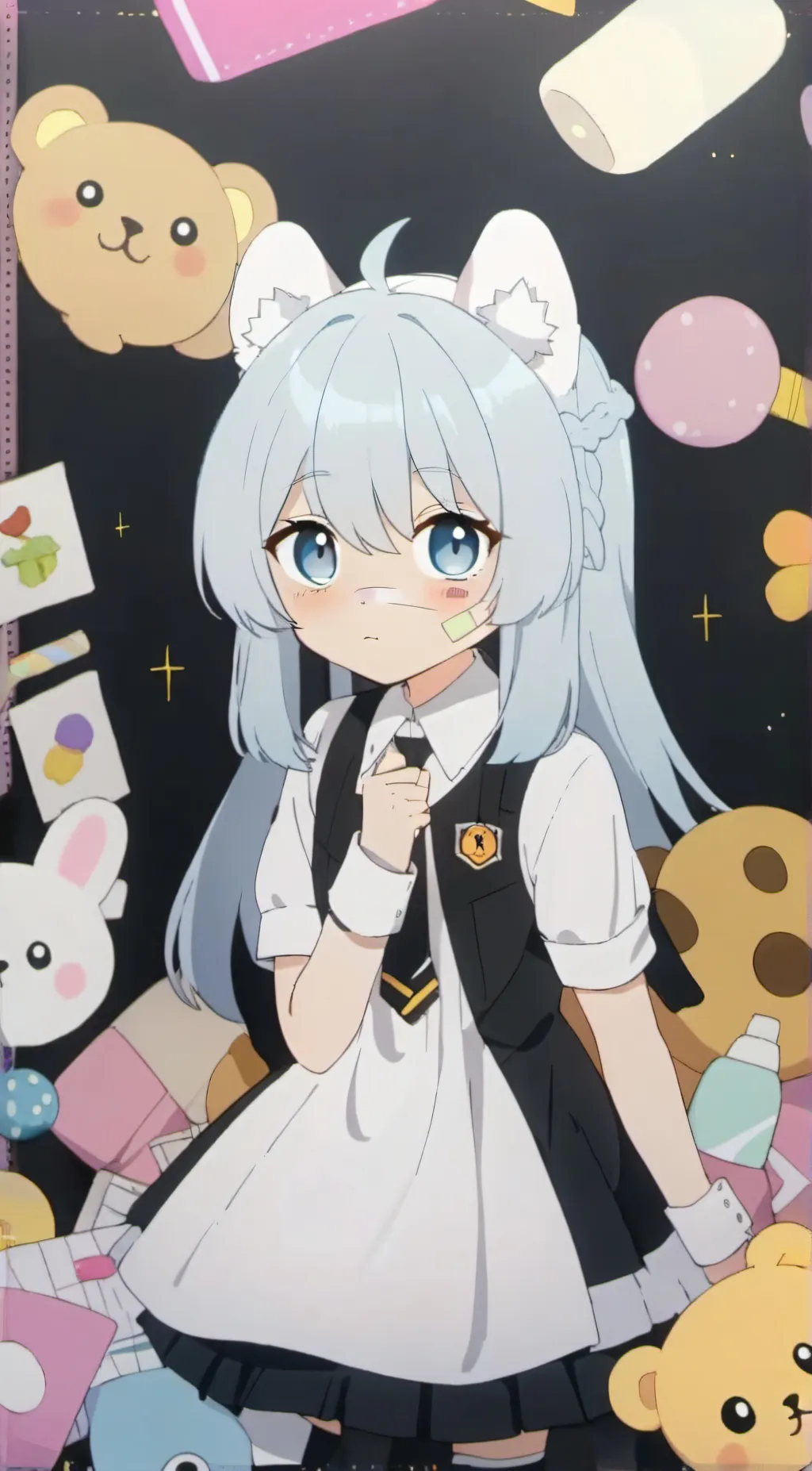 ai character:  maru_bunny(*my be background