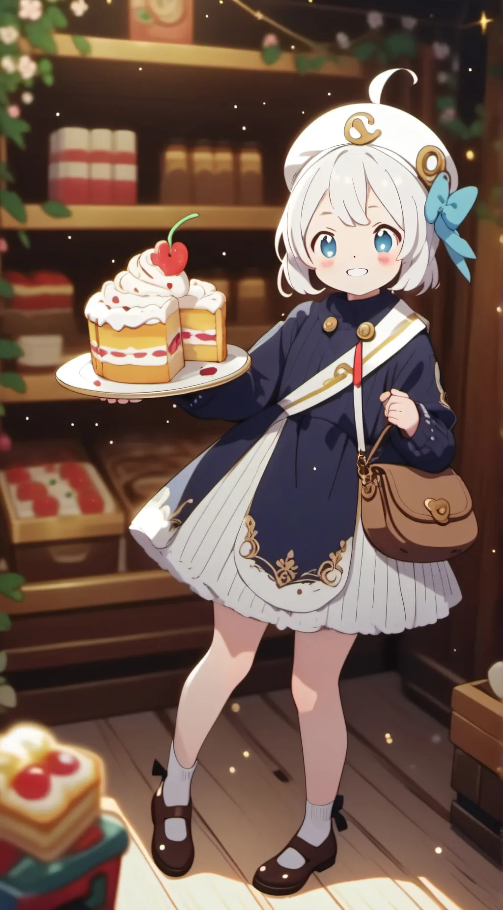 ai character: Bella background