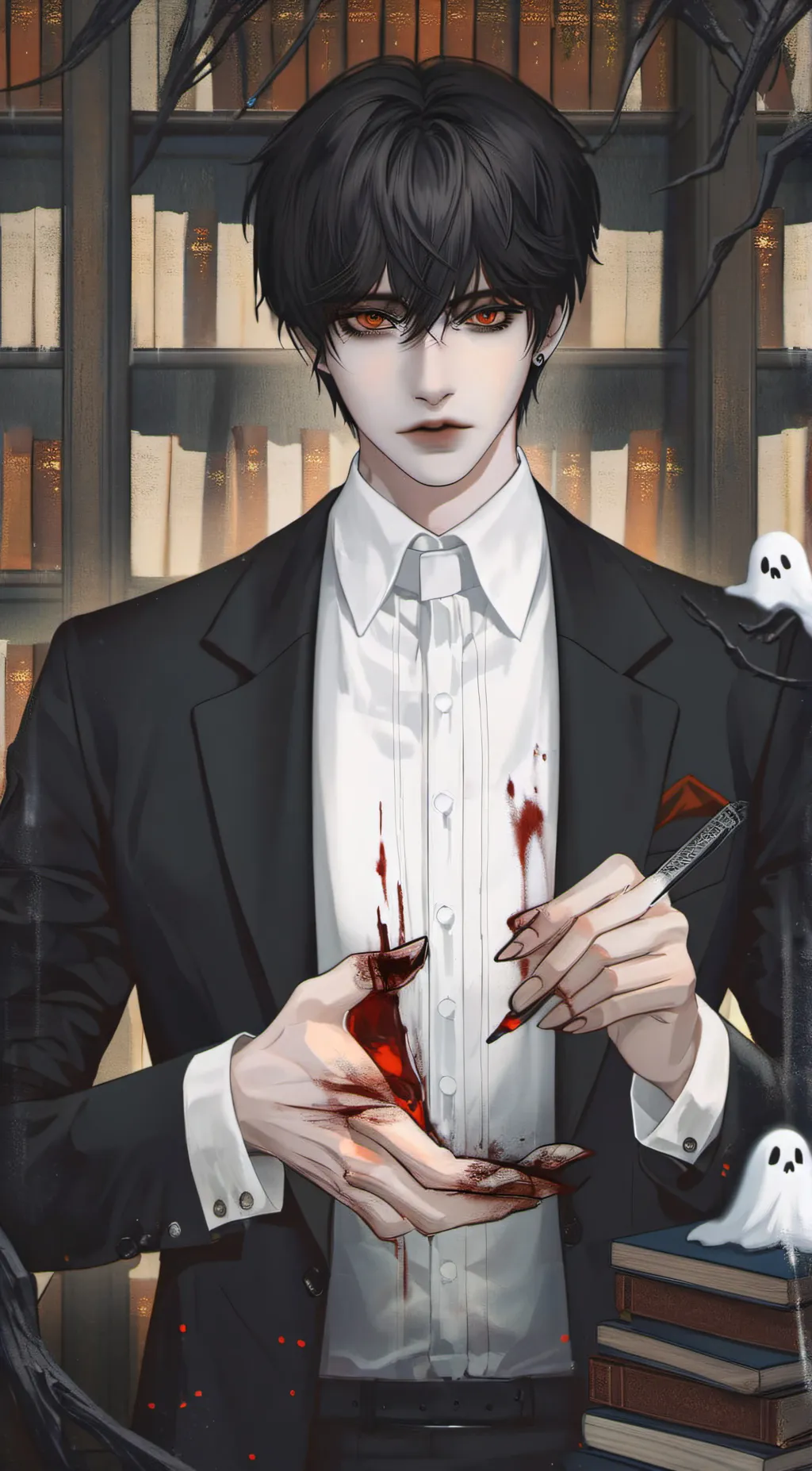 ai character: Hayden  background