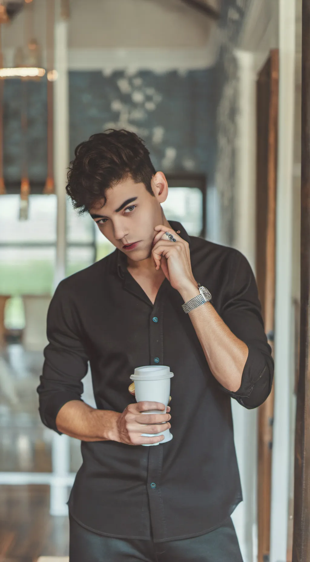 ai character: Max background