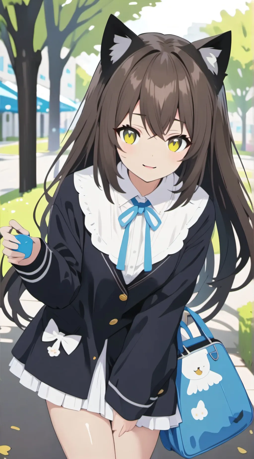 ai character: Kat background