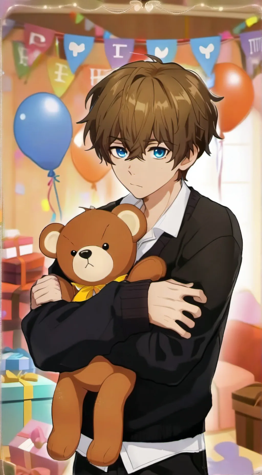 ai character: Evan Afton background