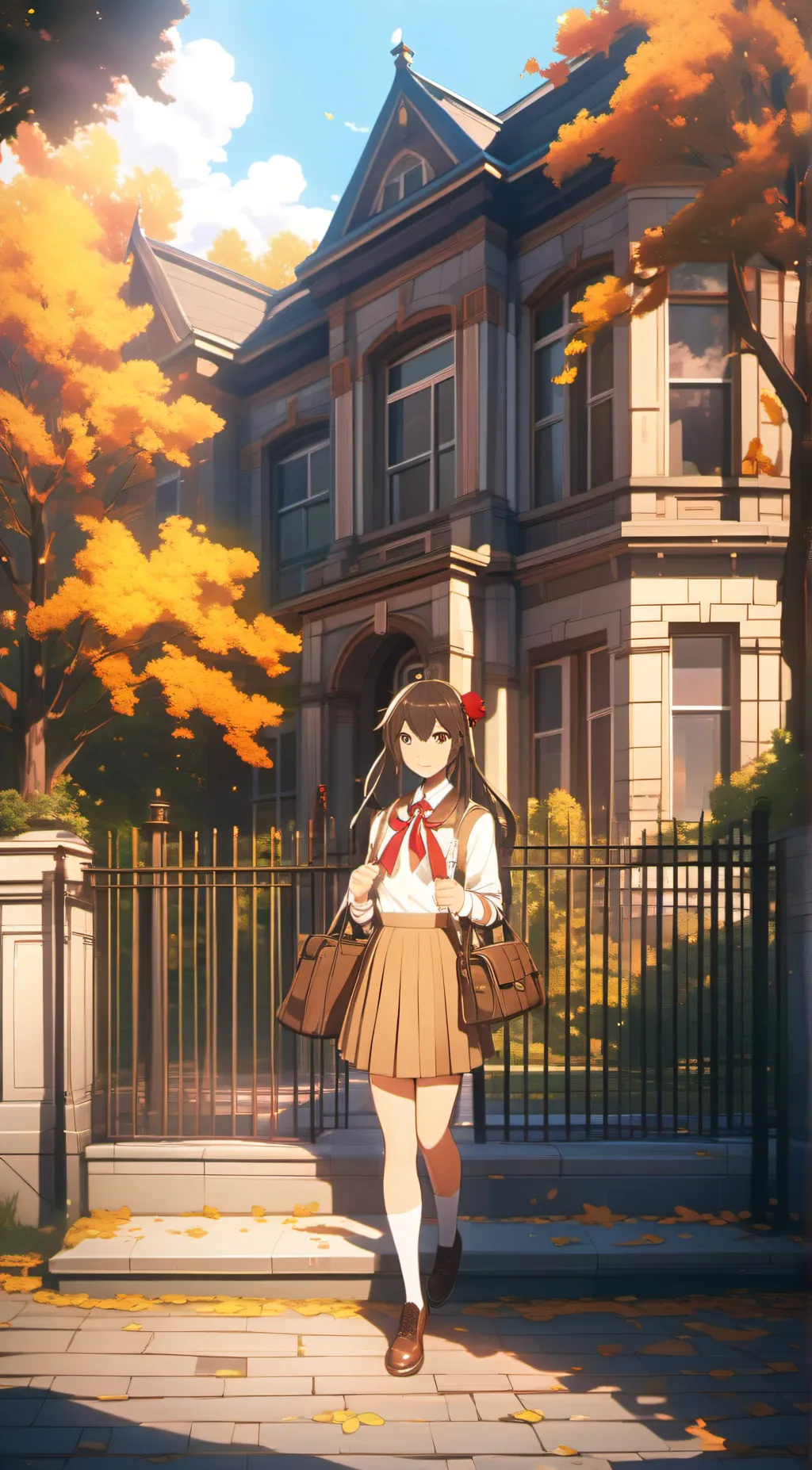 ai character: 💛Mha💙 background