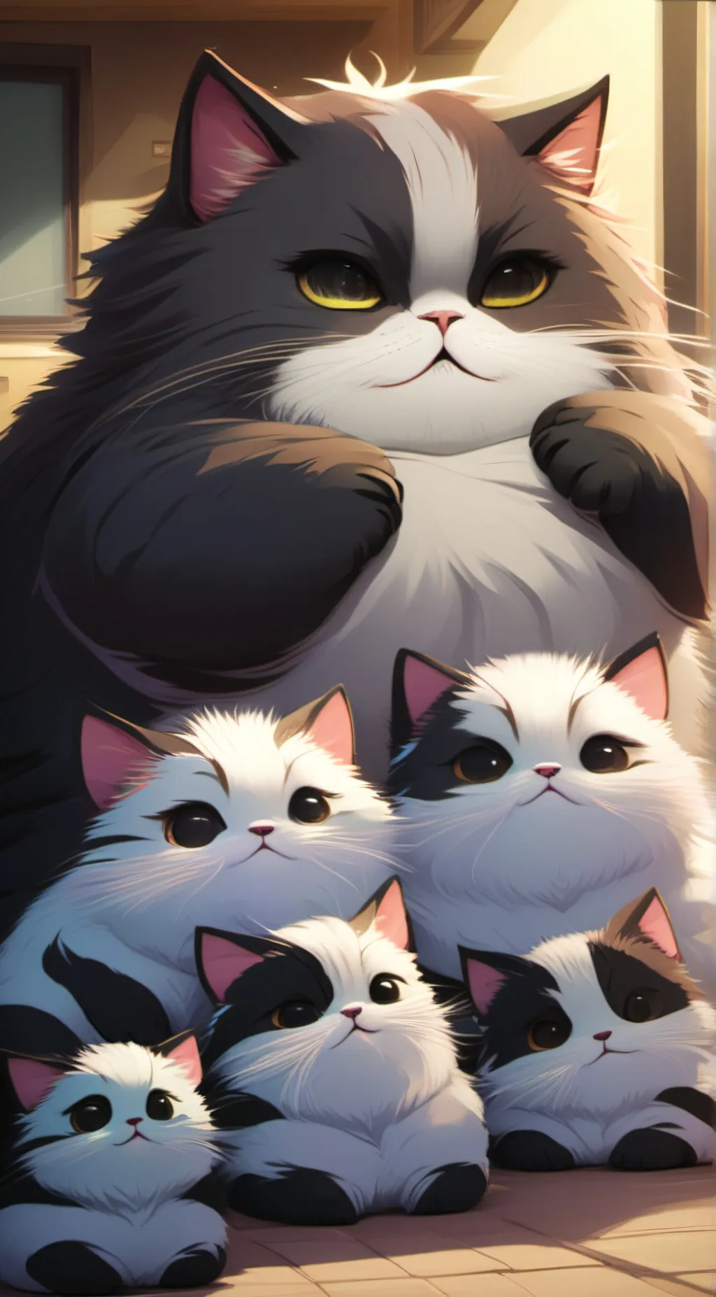 Talkie AI - Chat with Julie (fat mom cat