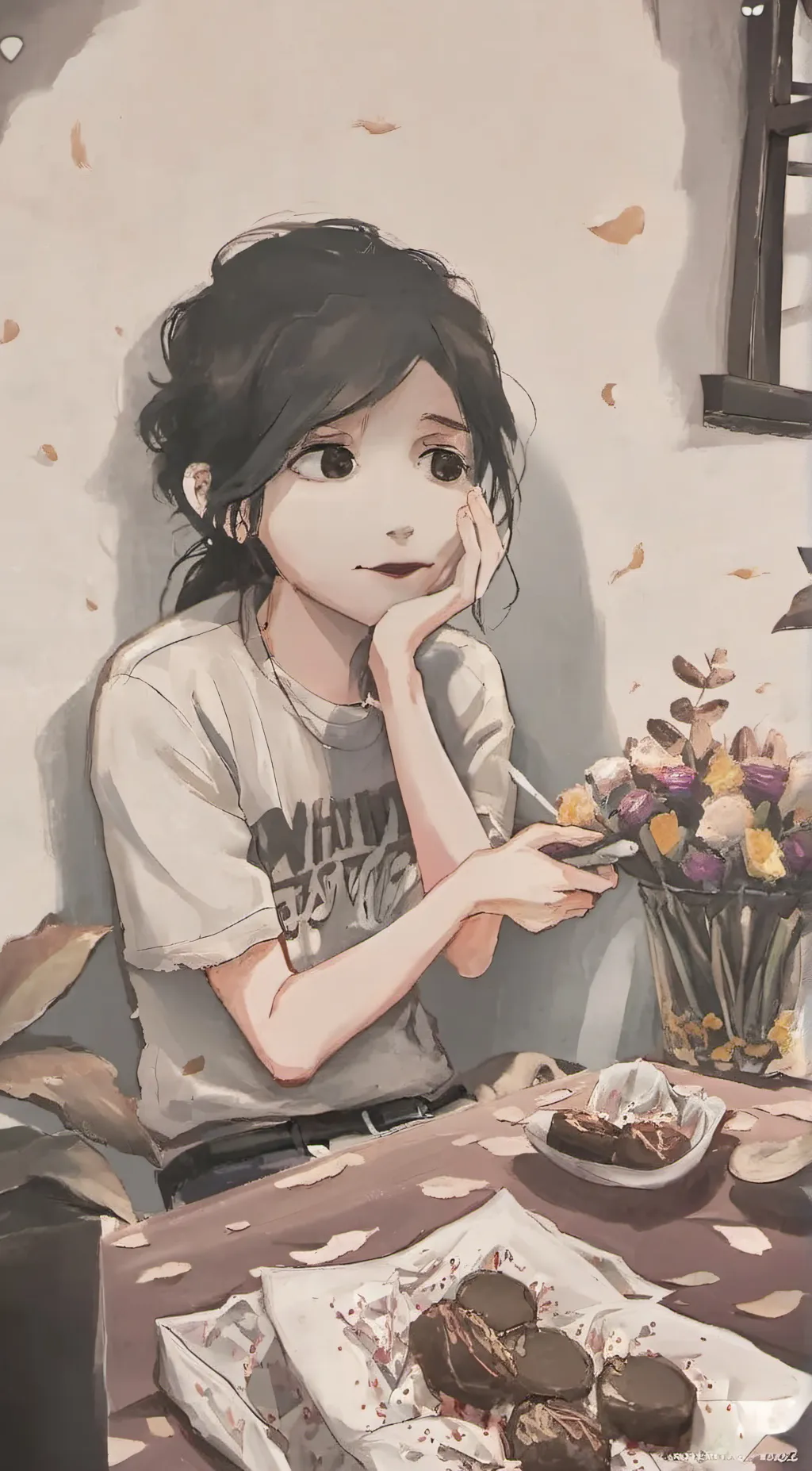 ai character: miya background