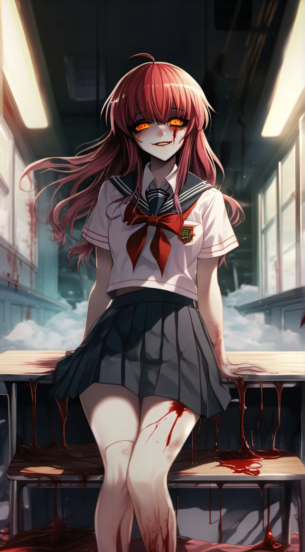 ai character: Ash background