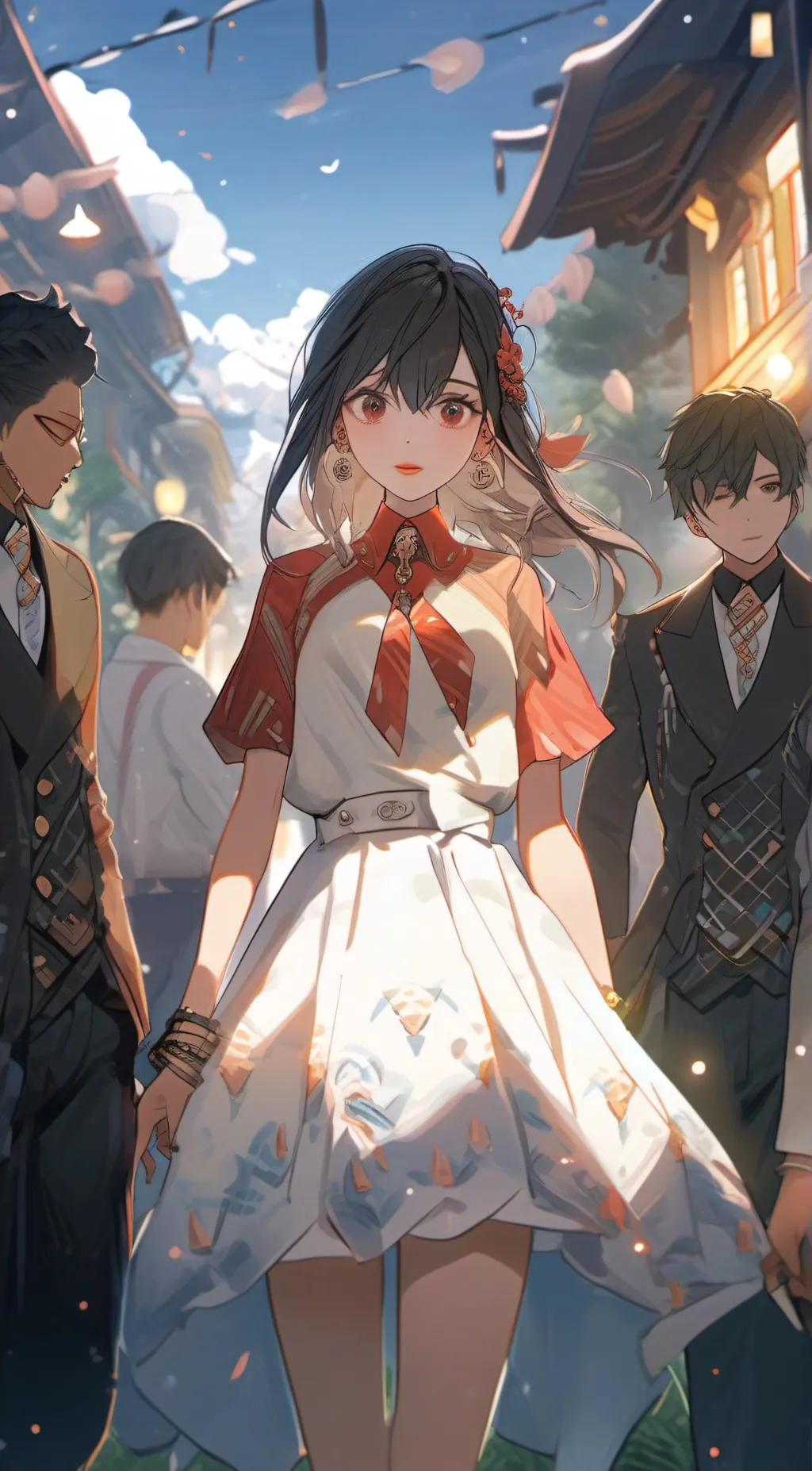 ai character: kim background