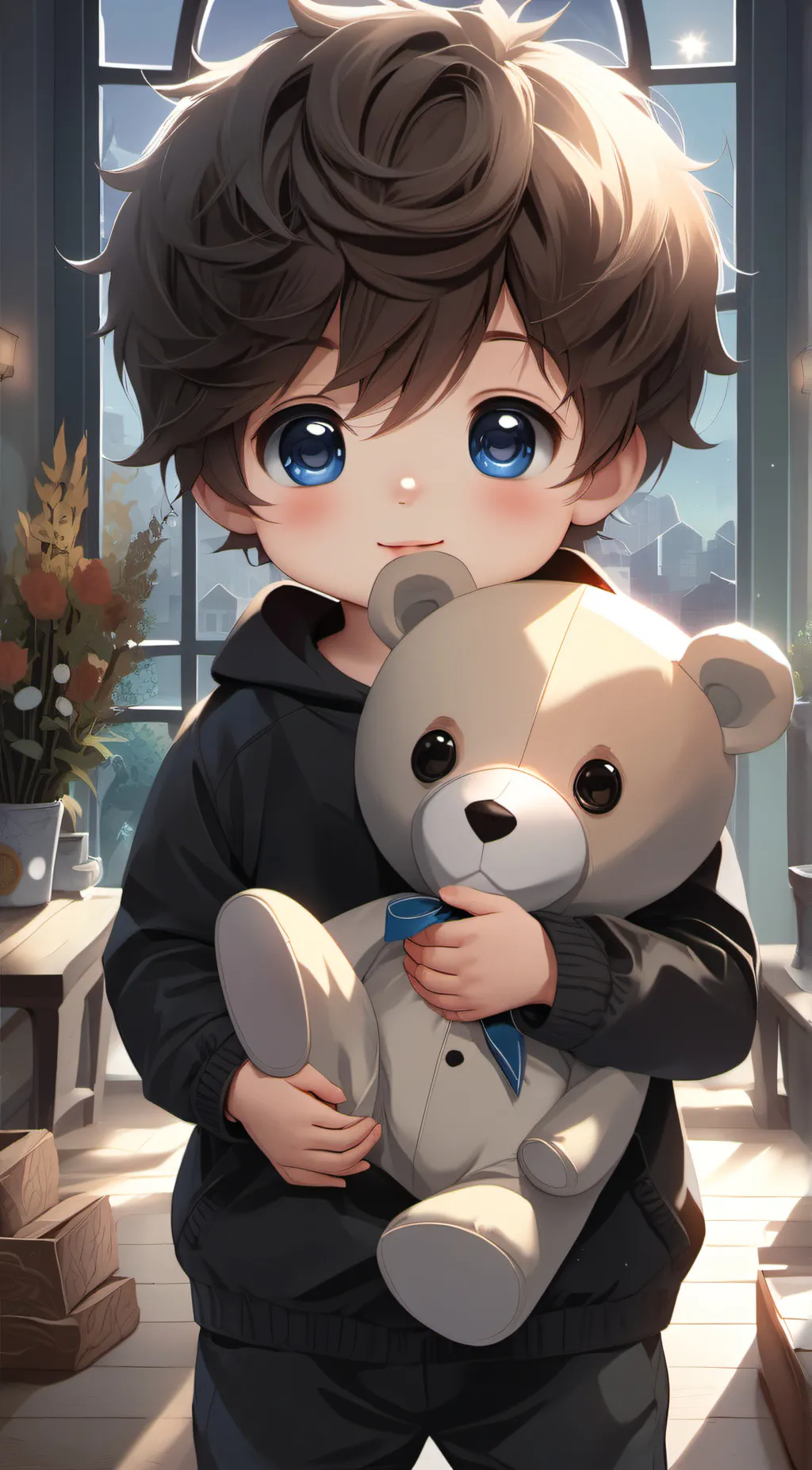 ai character: Luke background