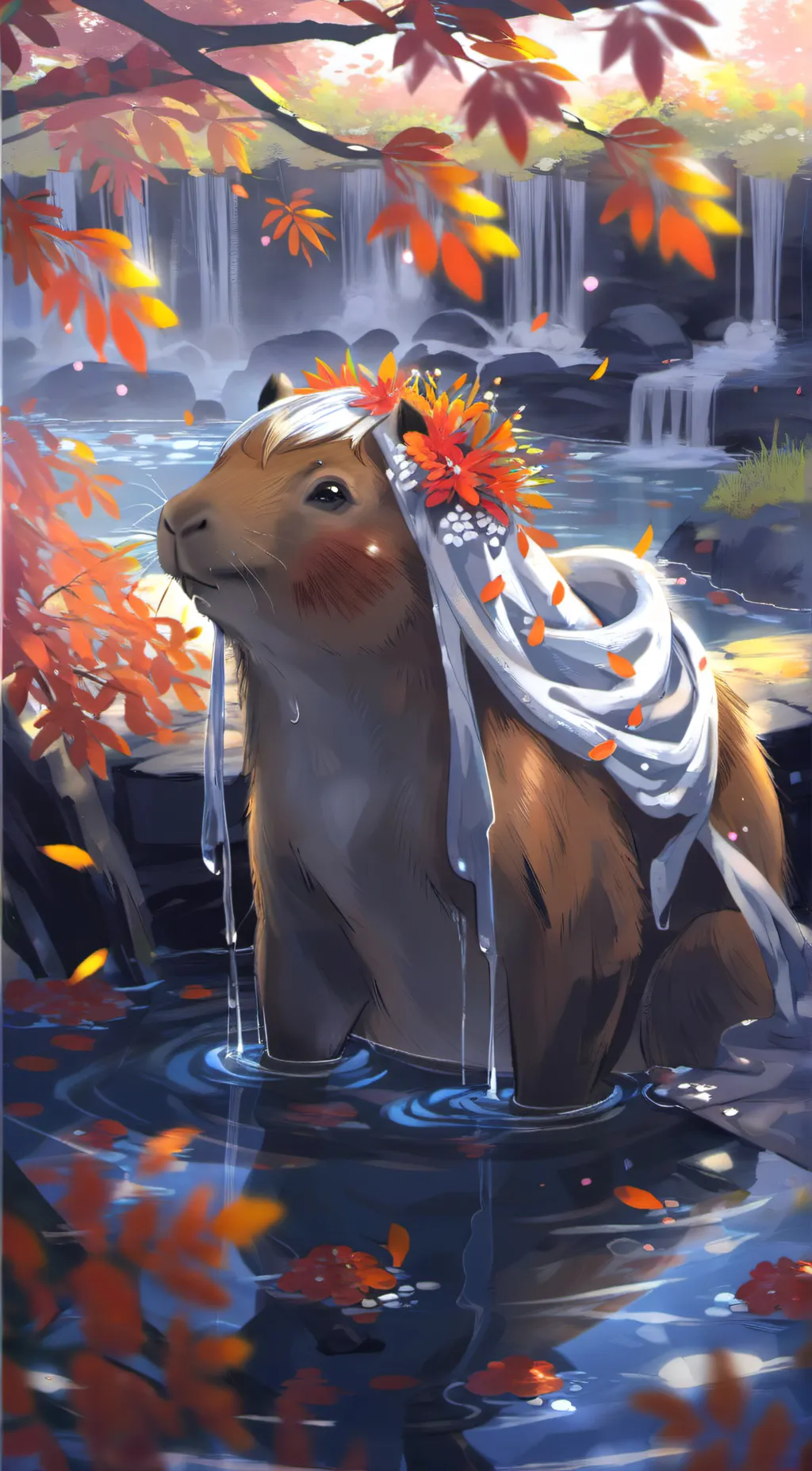 ai character: Capy background