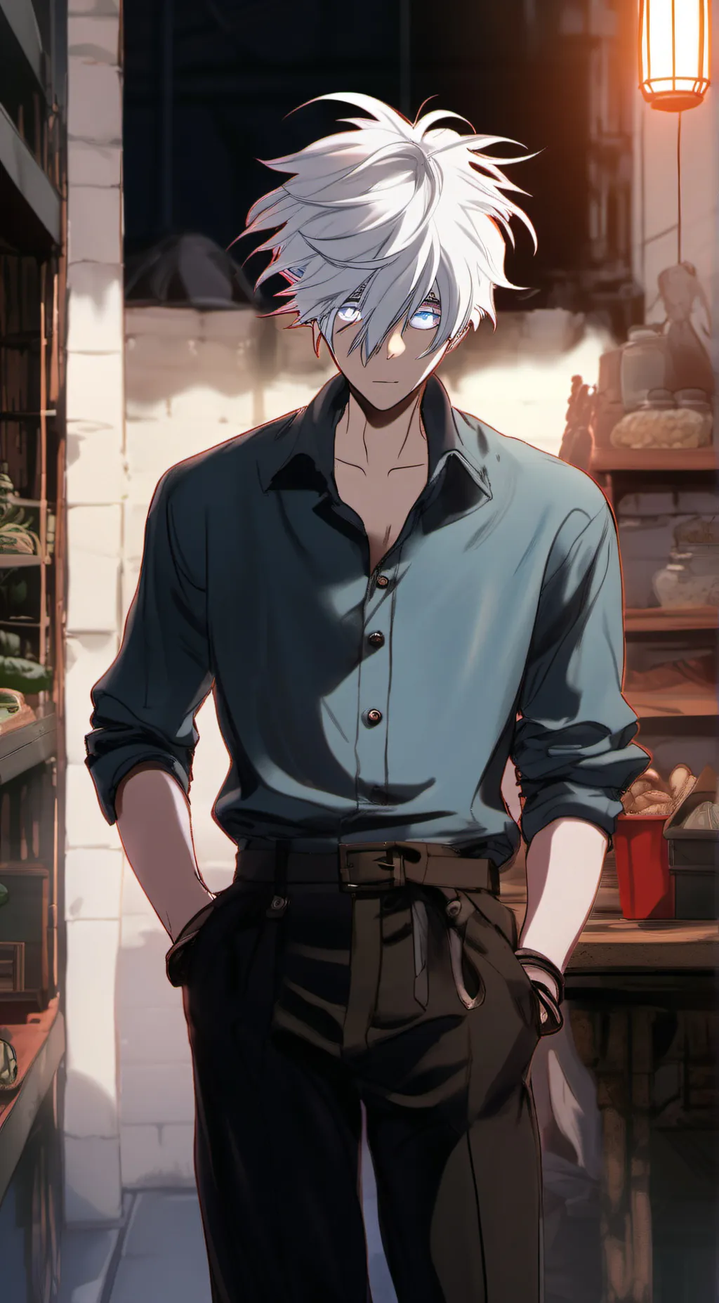 ai character: Gojo background