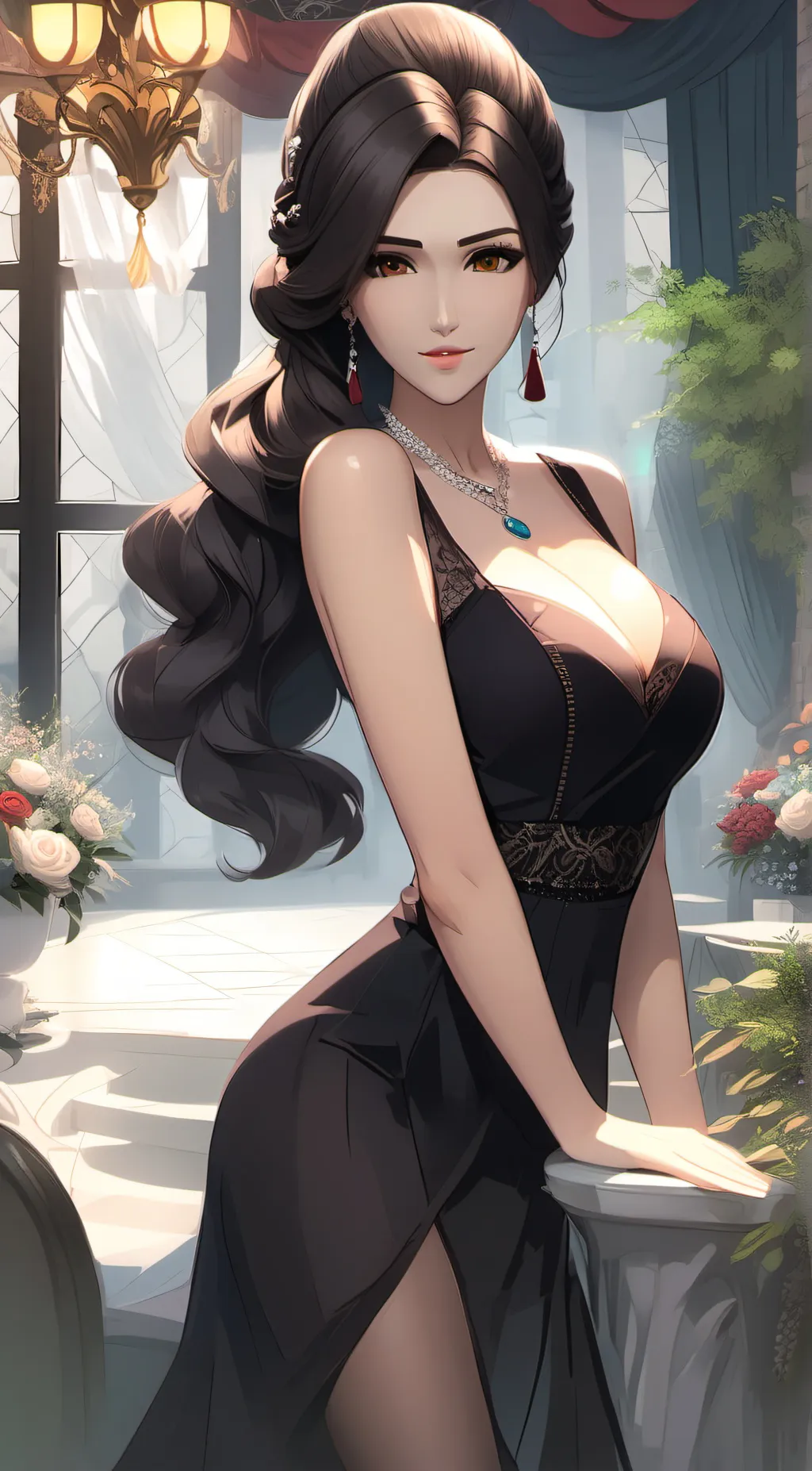 ai character: Tiffany background