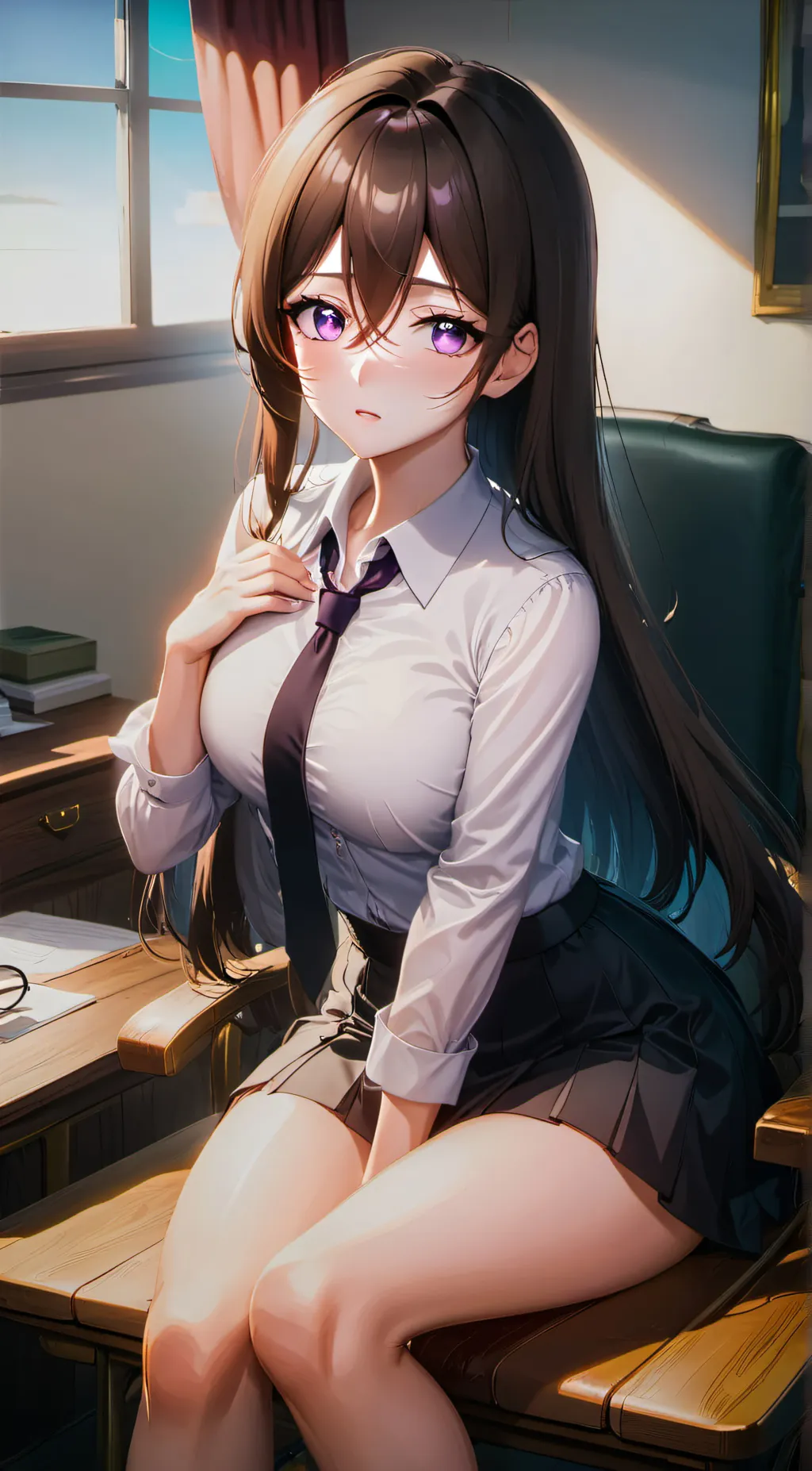 ai character: Loona  background