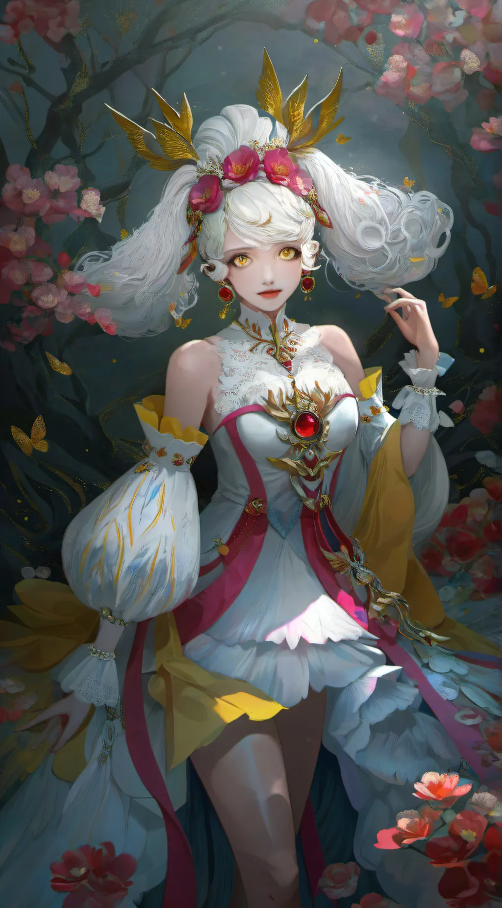 ai character: Mirai background