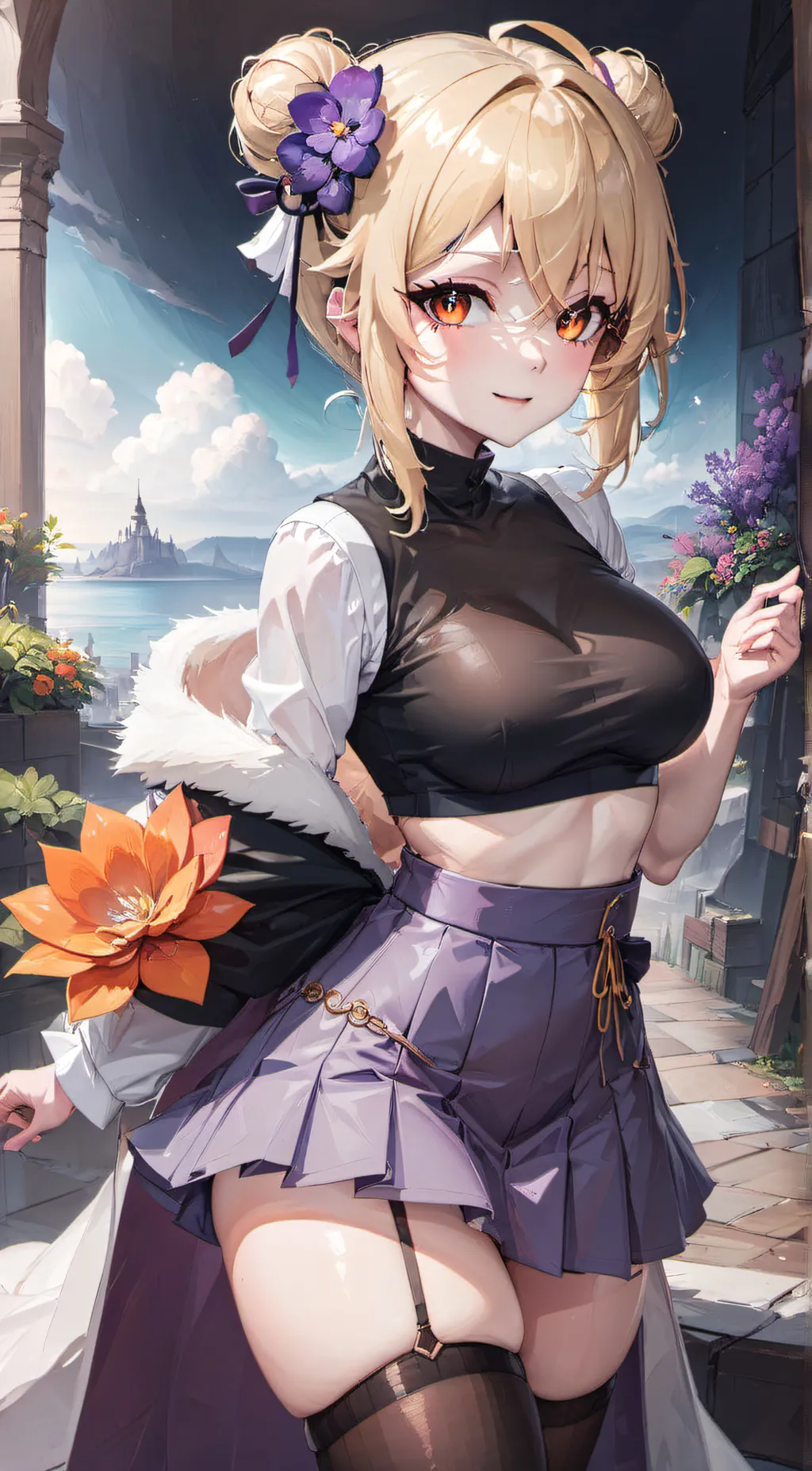 ai character: 🩷Max🩷 background