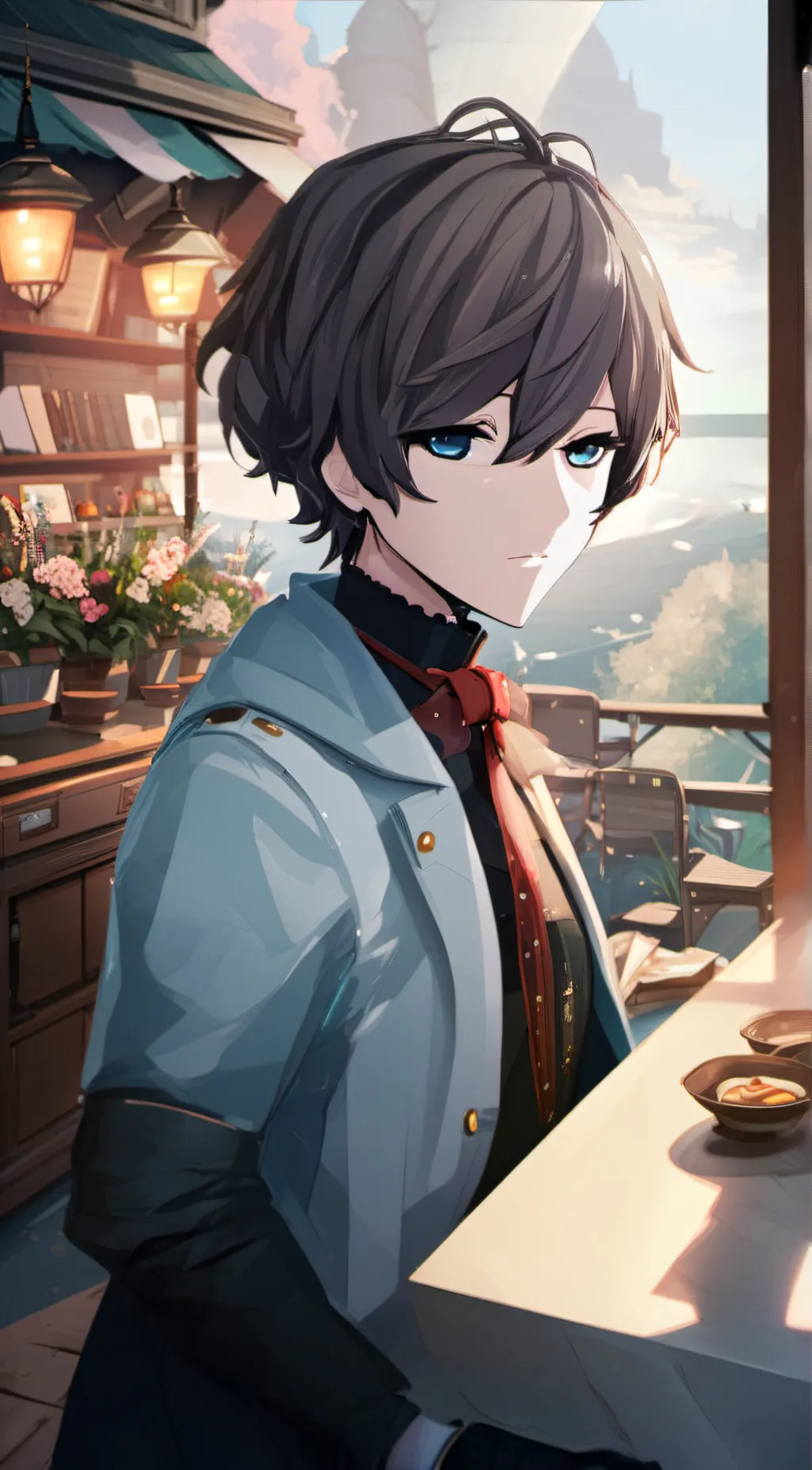 ai character: Mike  background