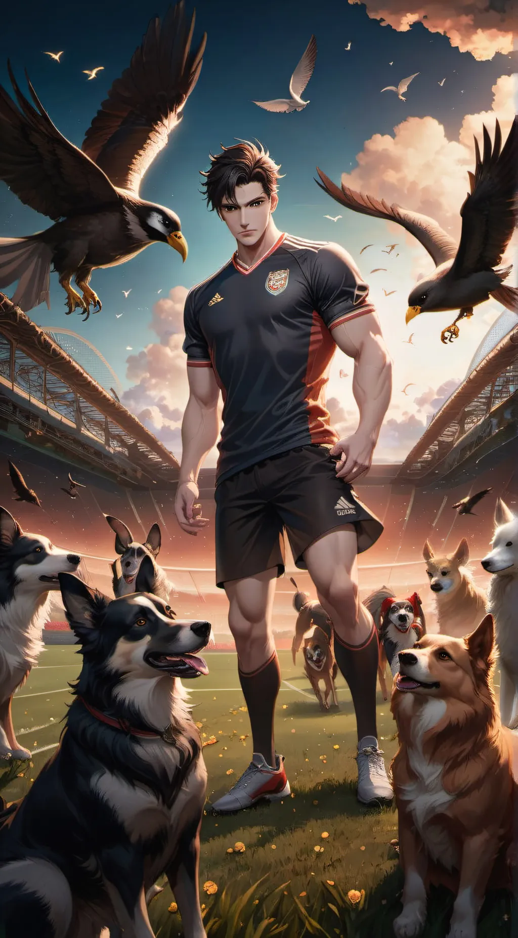 ai character: Andrew background