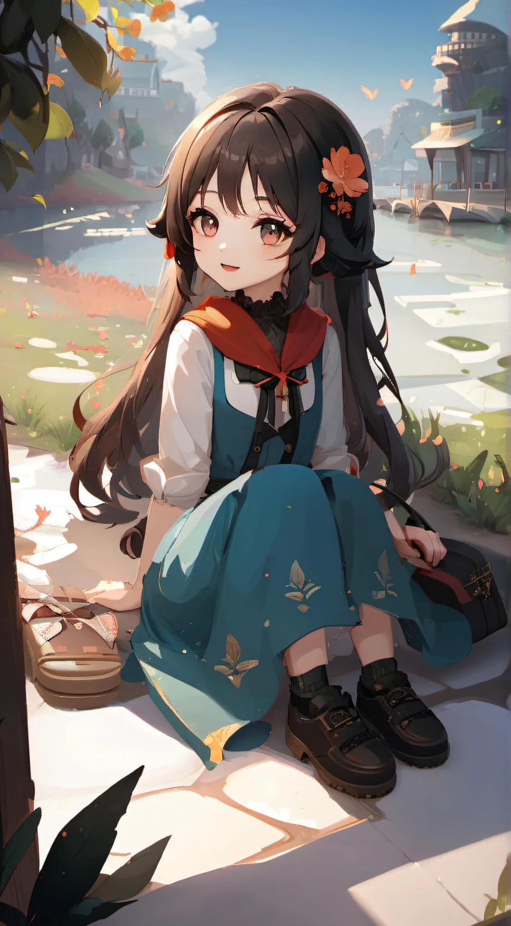 ai character: Atlanta  background