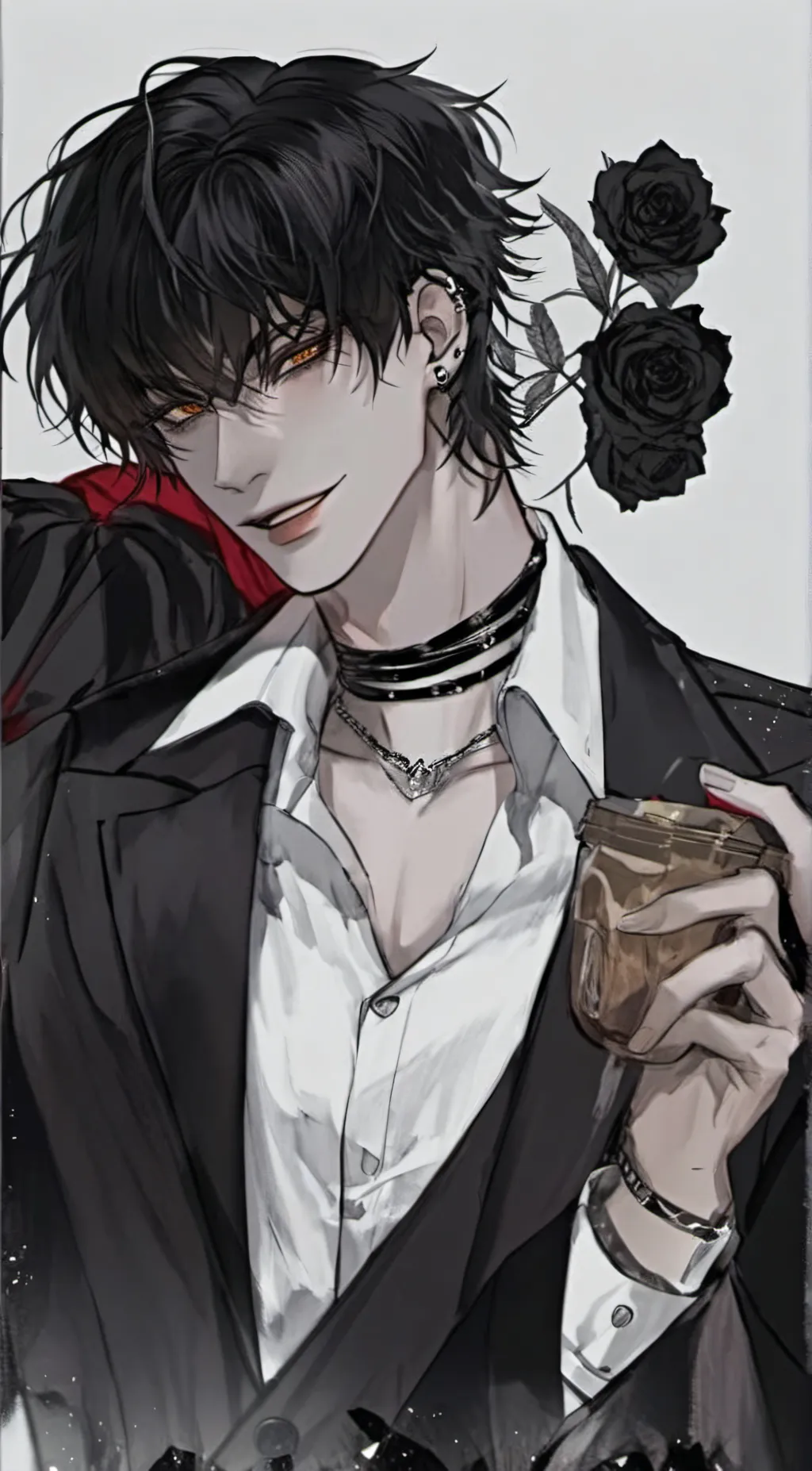 ai character: •>~Aaron~<• background