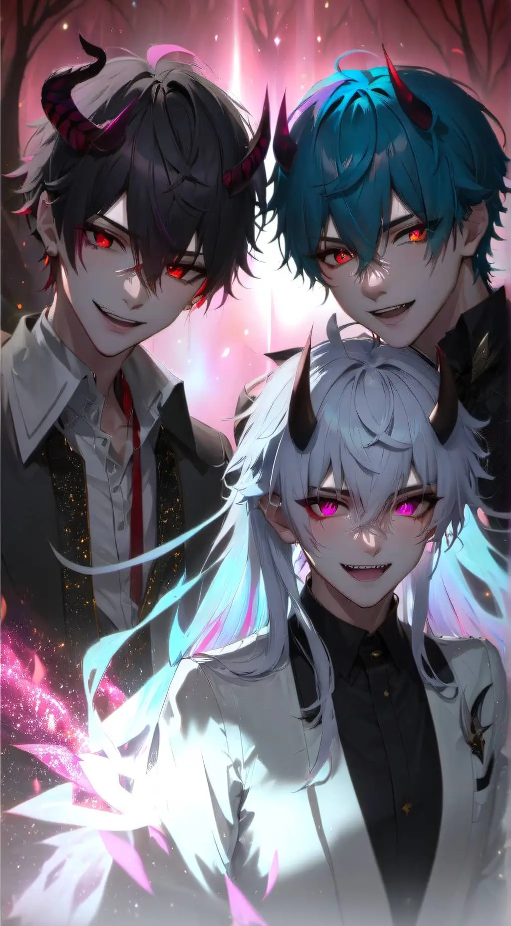 ai character: 3 demon background