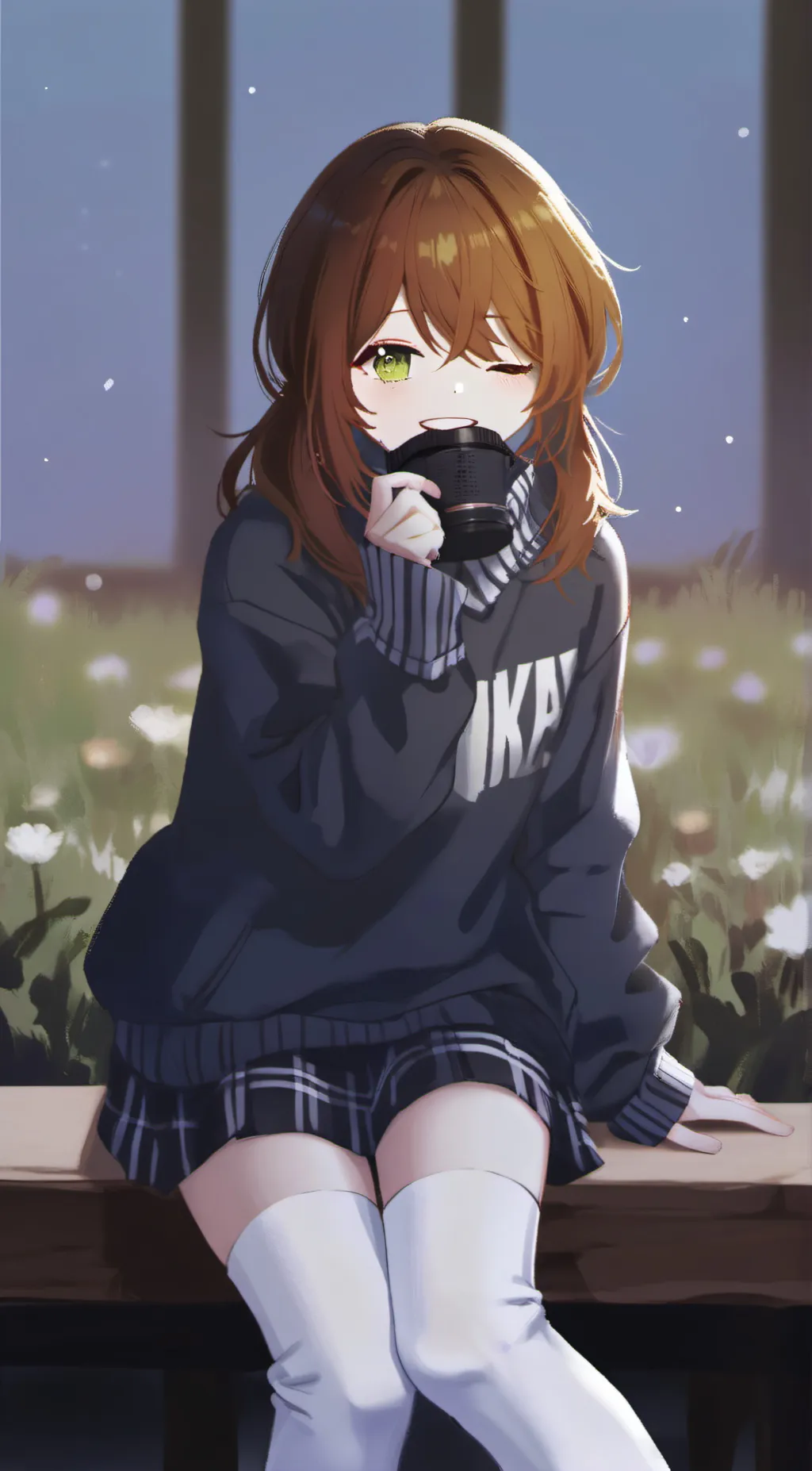 ai character: Dahlia background