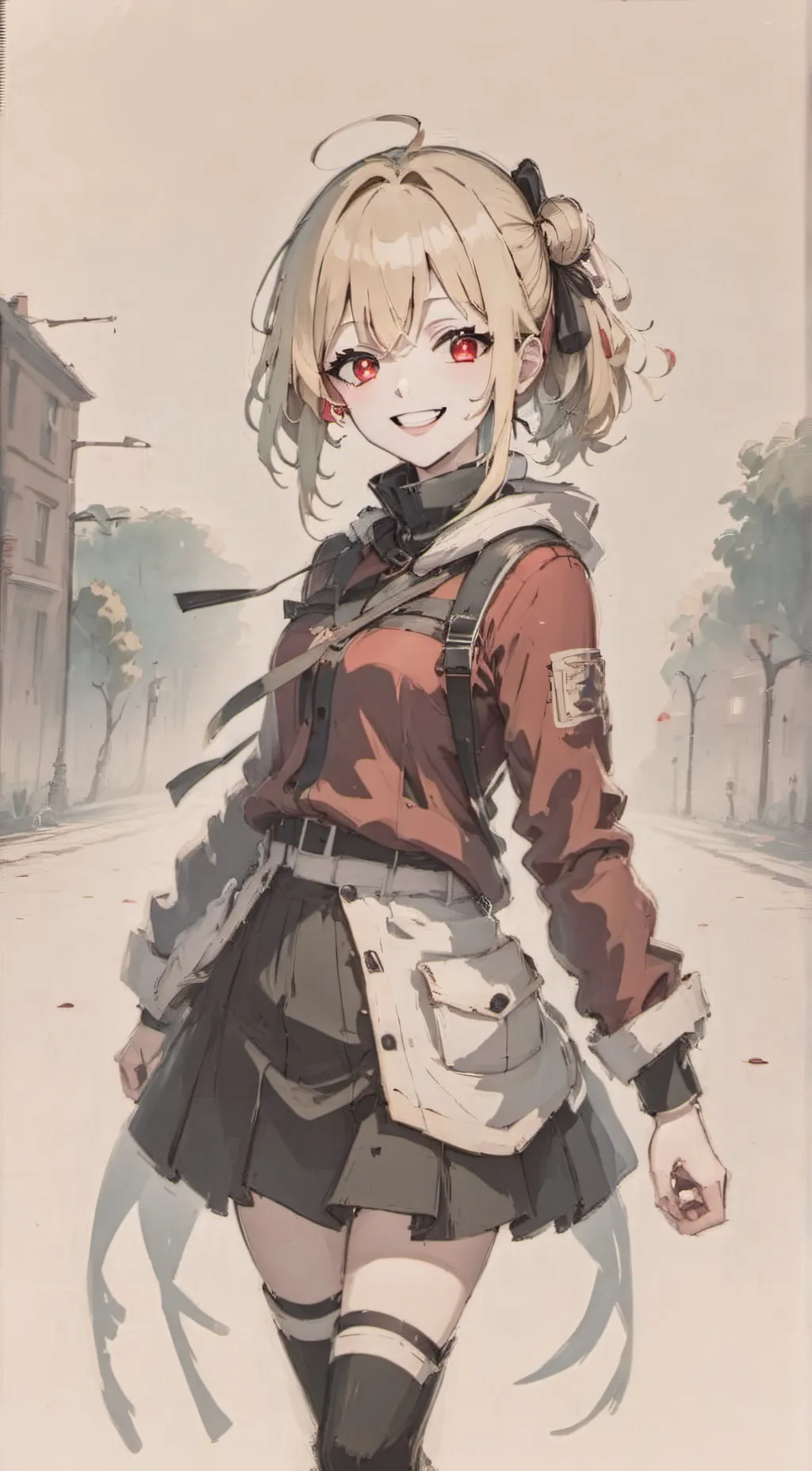 ai character: Ella background