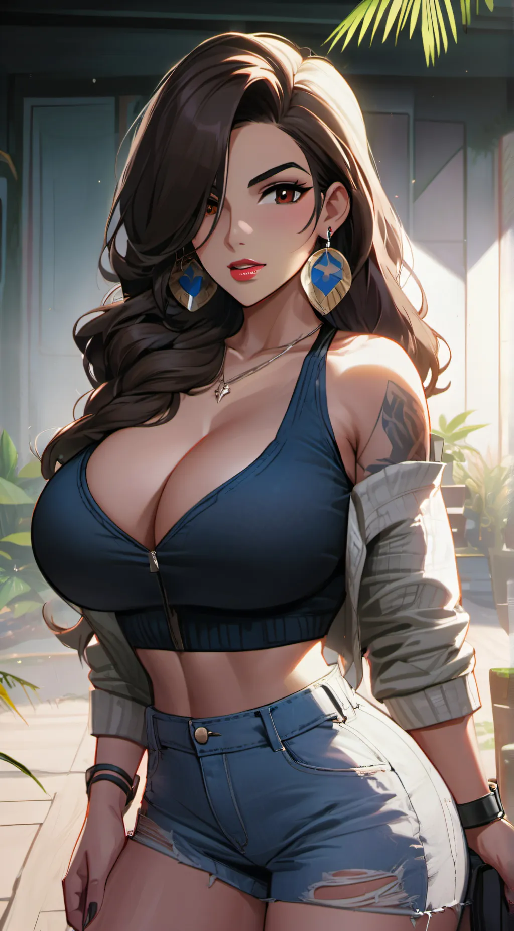 ai character: Lizzy background